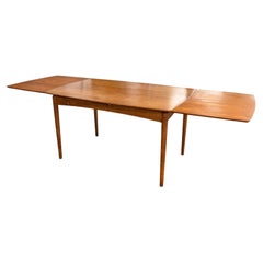 Mid Century Modern Hans Wegner Teak Wood Extendable Dining Table