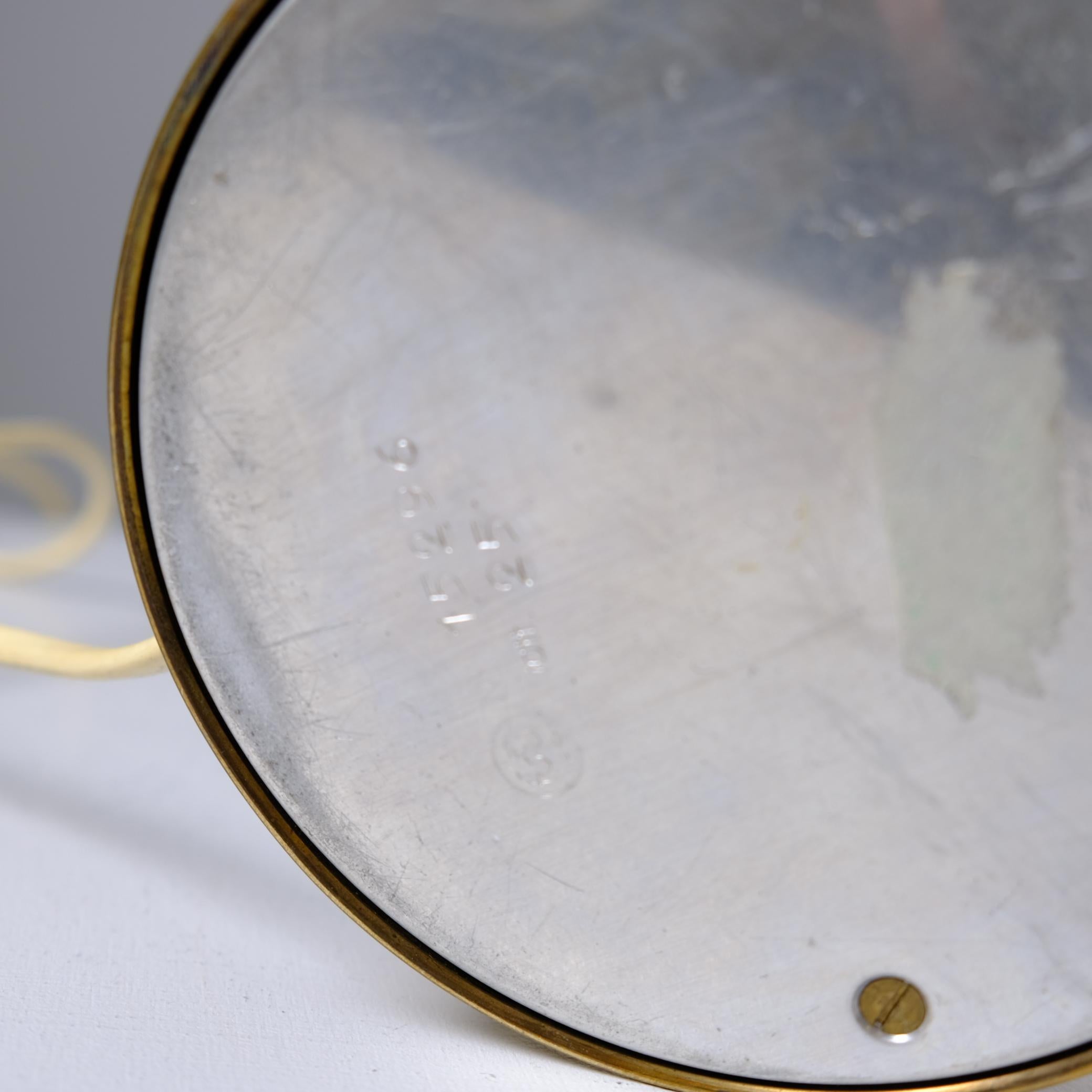 Lampe de table moderne du milieu du siècle Harald Notini modèle 15296, Böhlmarks Suède années 1940 en vente 2