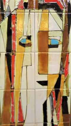 Harris-Stehlampe, Mid-Century Modern, Wandkunst