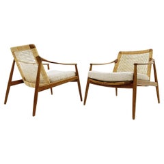 Mid-Century Modern Hartmut Lohmeyer for Wilkhahn Pair of Lounge Chairs, Germany