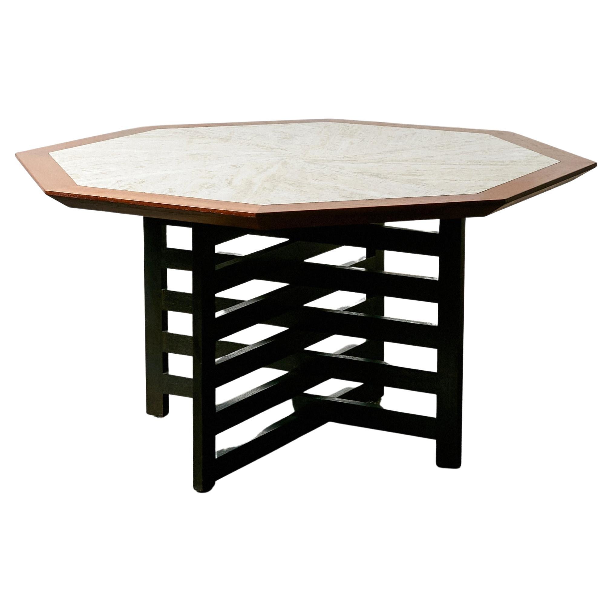 Table à cartes/salle à manger moderne Mid-Century Harvey Probber