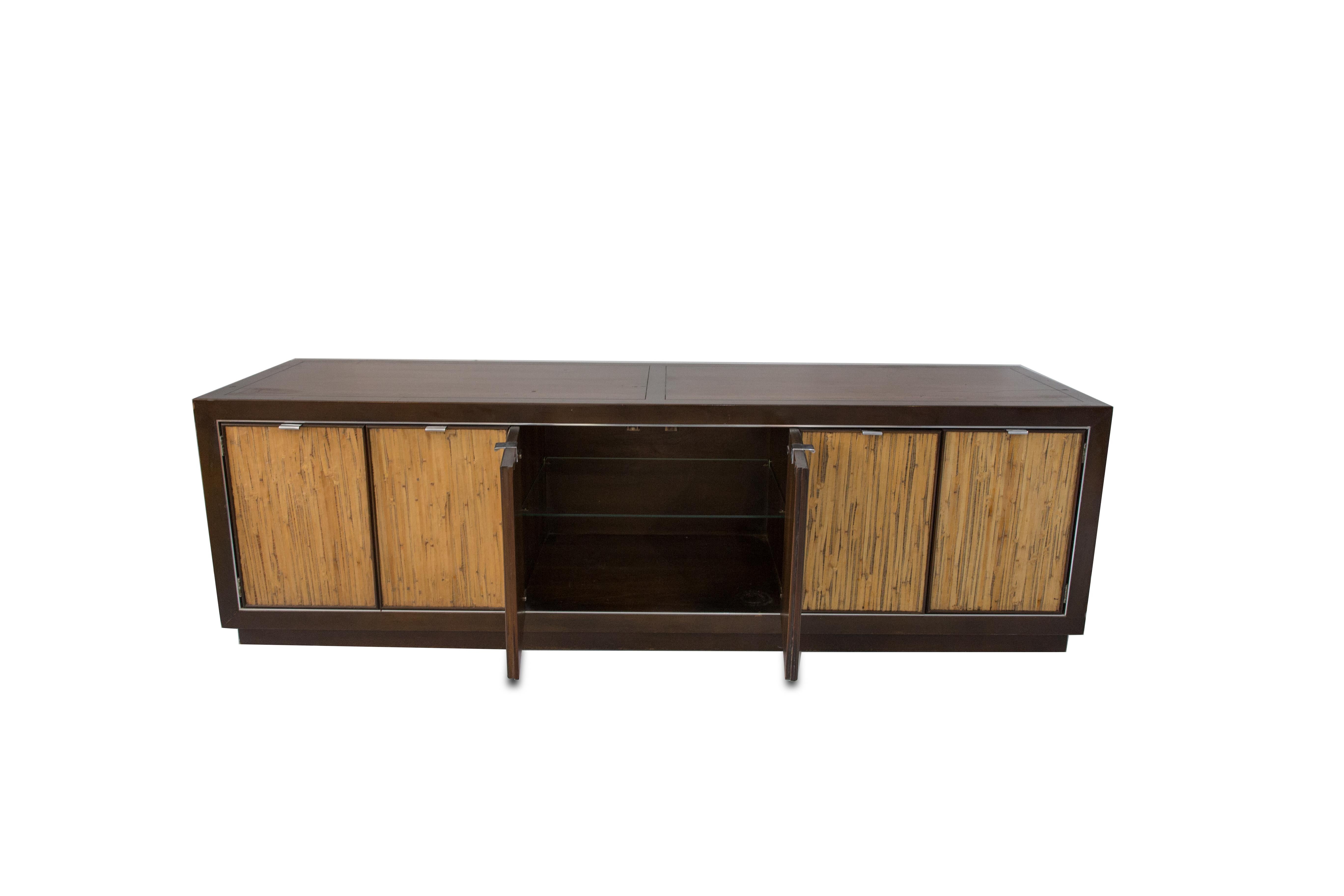 20th Century Mid-Century Modern Harvey Probber Combo Low Cabinet and Showcase
