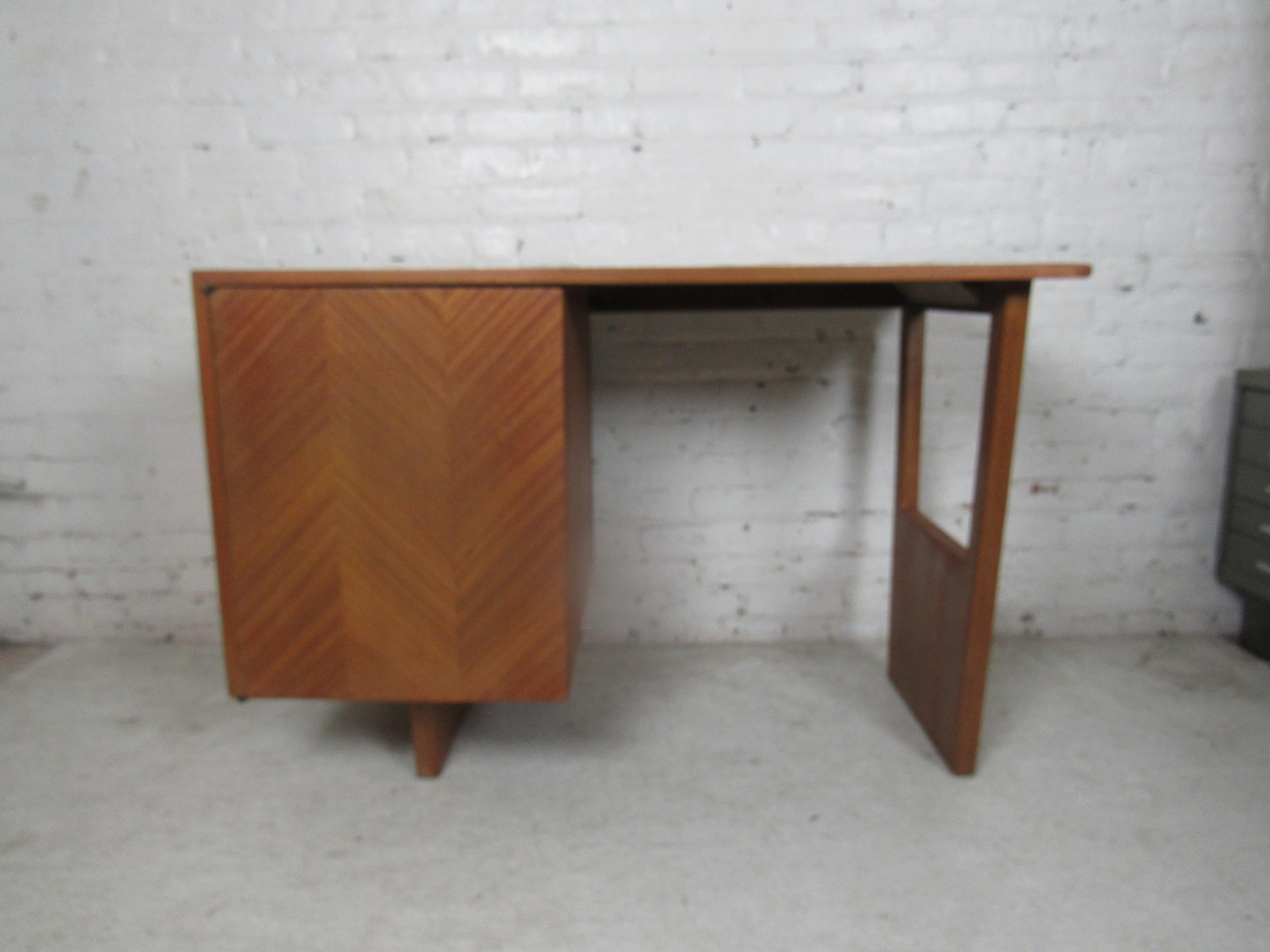 Wood Mid-Century Modern Harvey Probber Desk