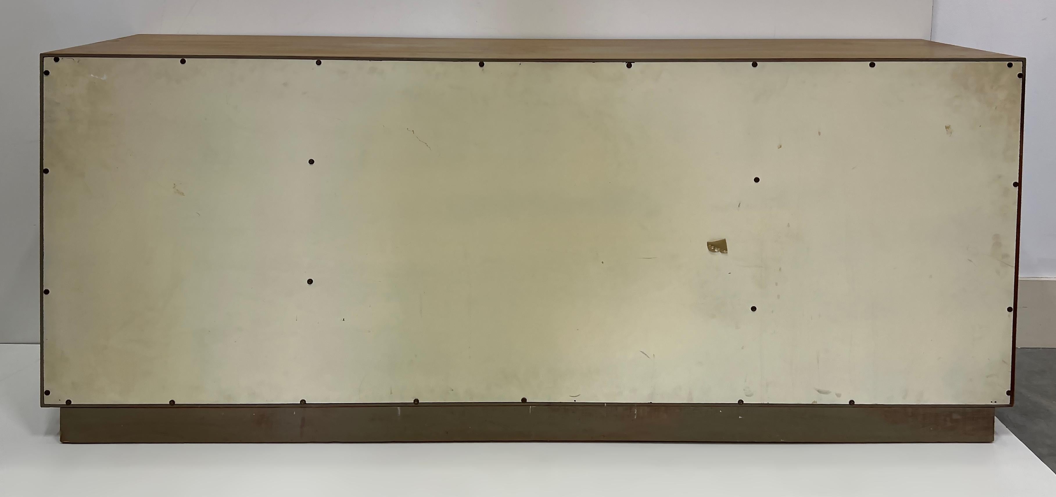 Mid-century Modern Harvey Probber Dresser in Bleached Mahogany, Cane Doors 5