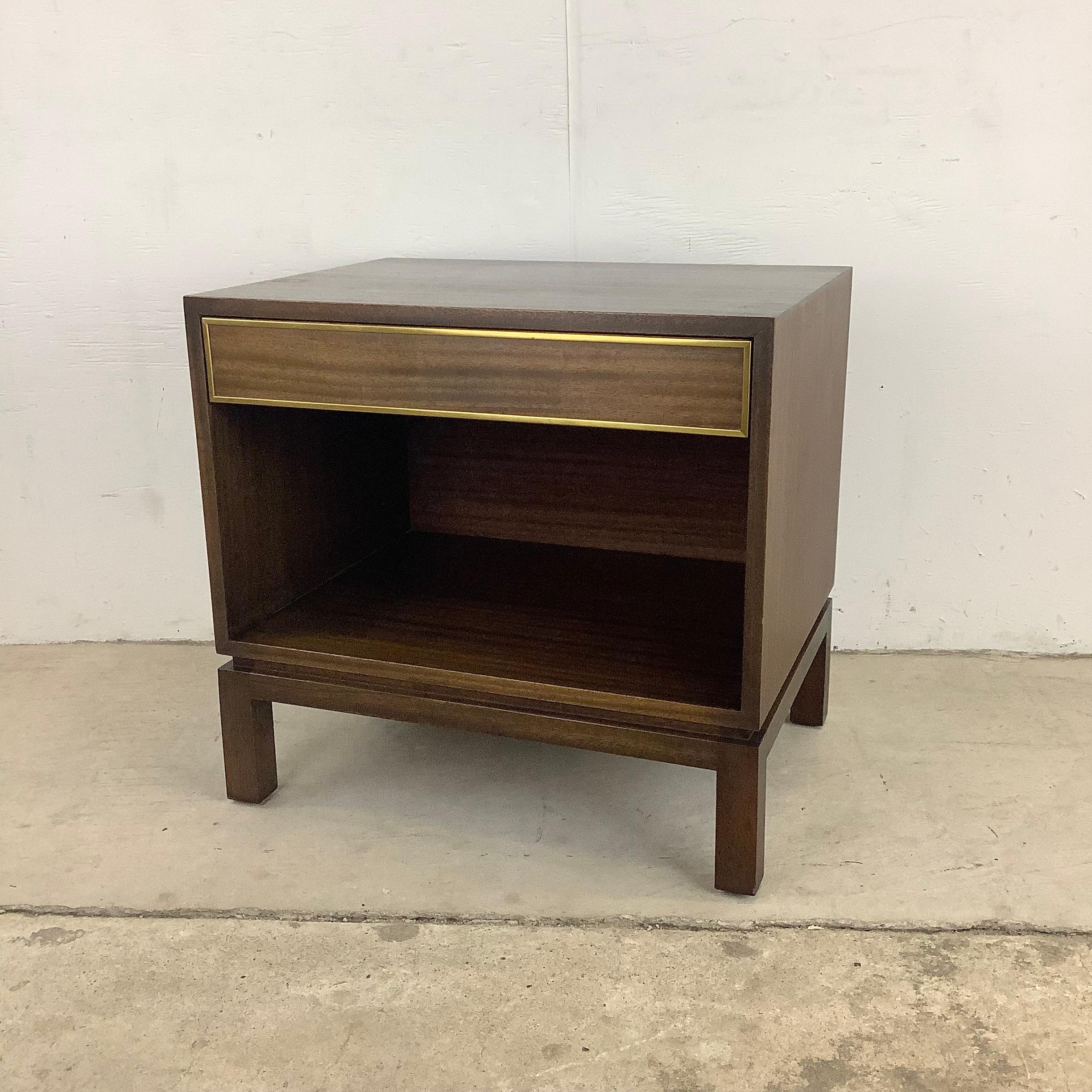 20th Century Mid-Century Modern Harvey Probber Nightstand For Sale