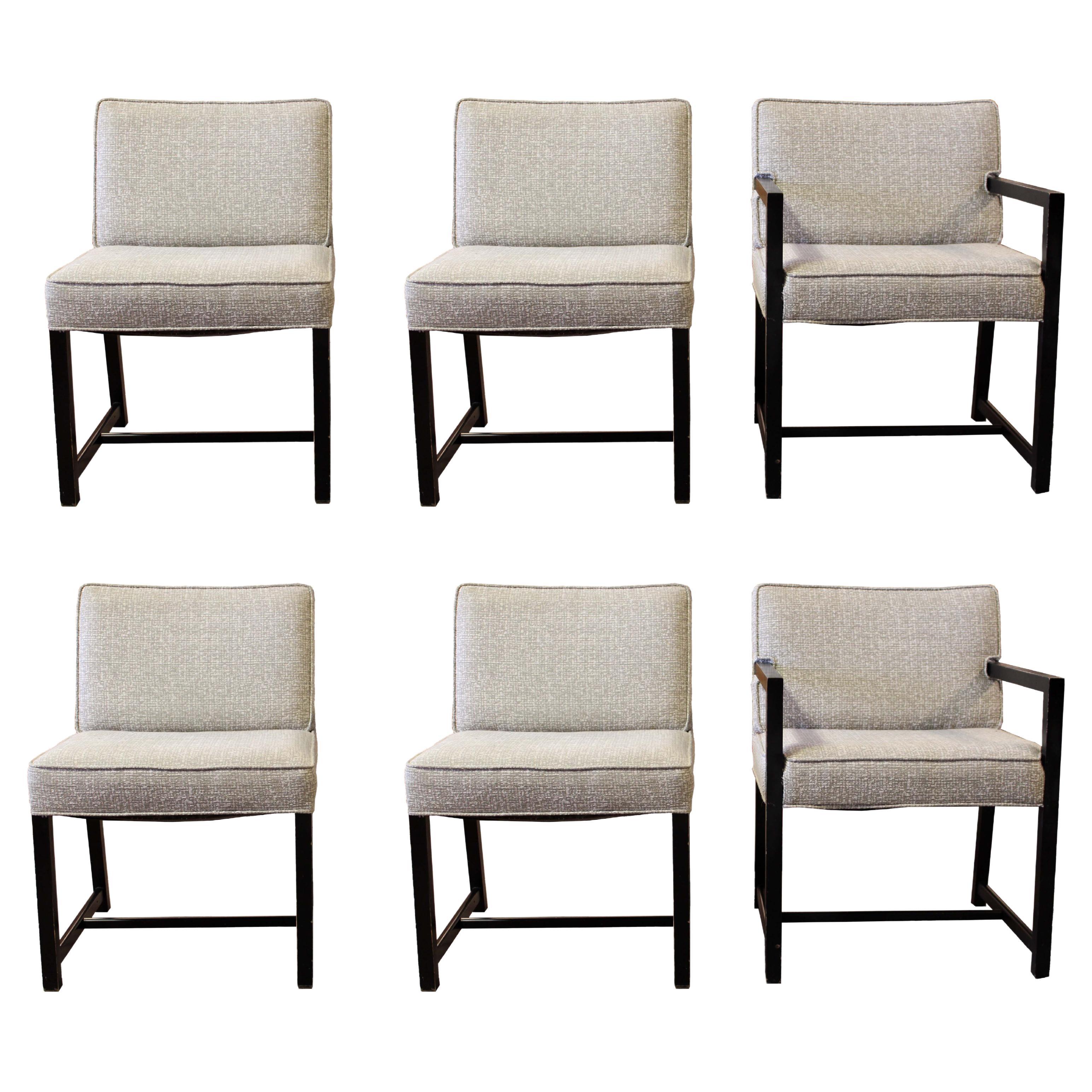 Mid-Century Modern Harvey Probber Set of 6 Dining Chairs