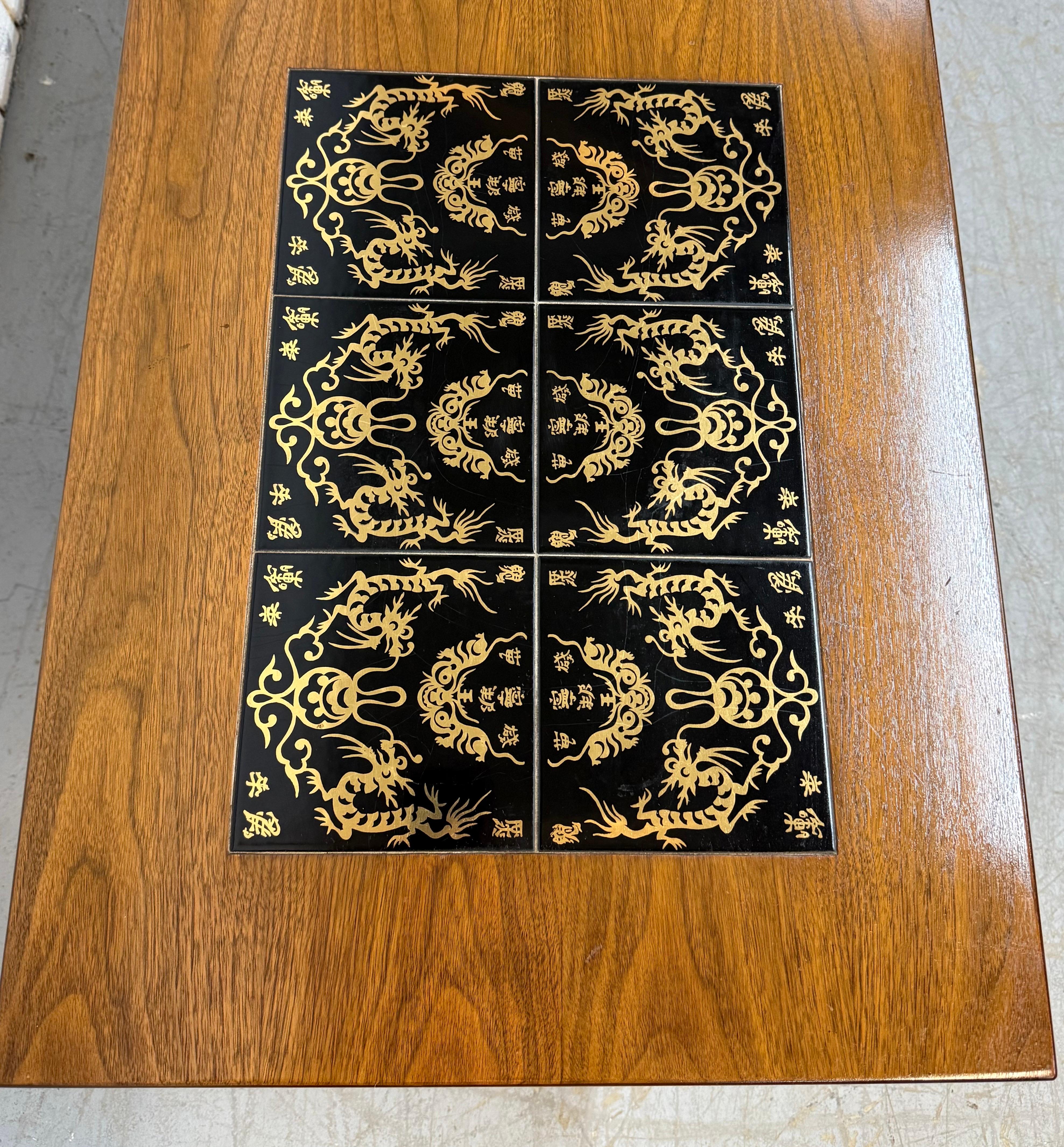 Mid-Century Modern Harvey Probber Style Walnut Coffee Table en vente 1