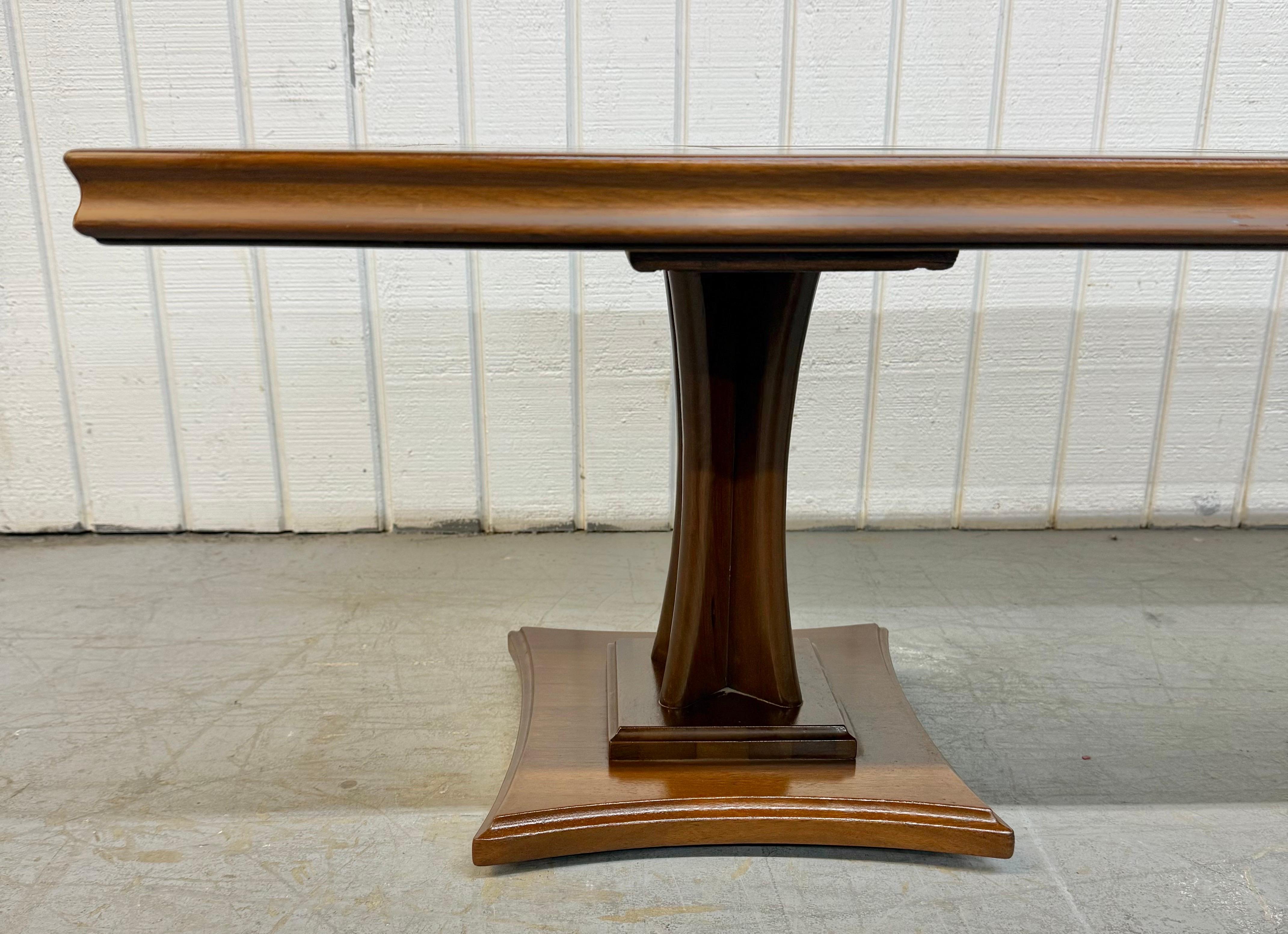 Mid-Century Modern Harvey Probber Style Walnut Coffee Table en vente 3