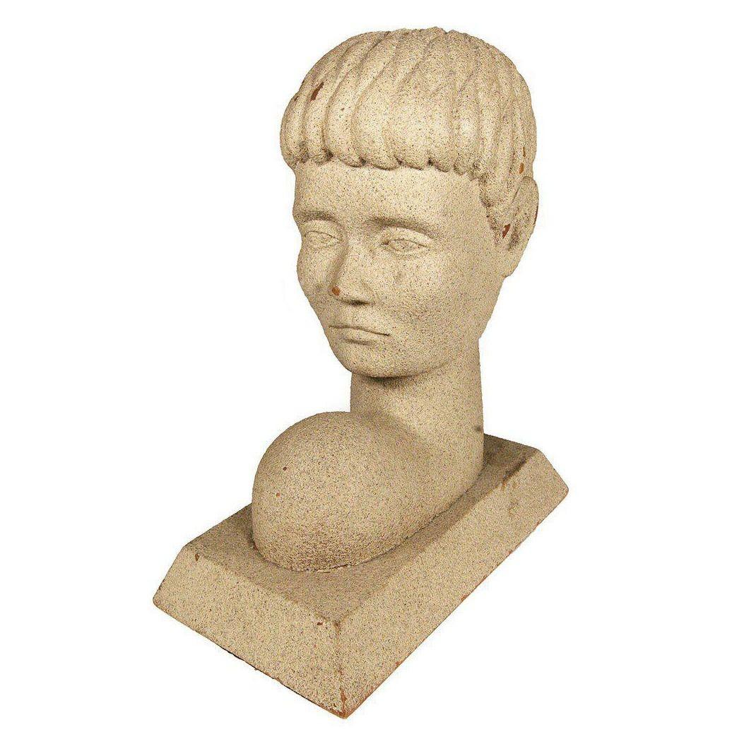 Mid-20th Century Mid-Century Modern Hawaiian Male and Female Bookends, Pair For Sale