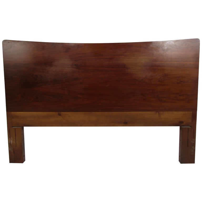 MidCentury Modern Headboard Designed by R Way Manufacturing For Sale