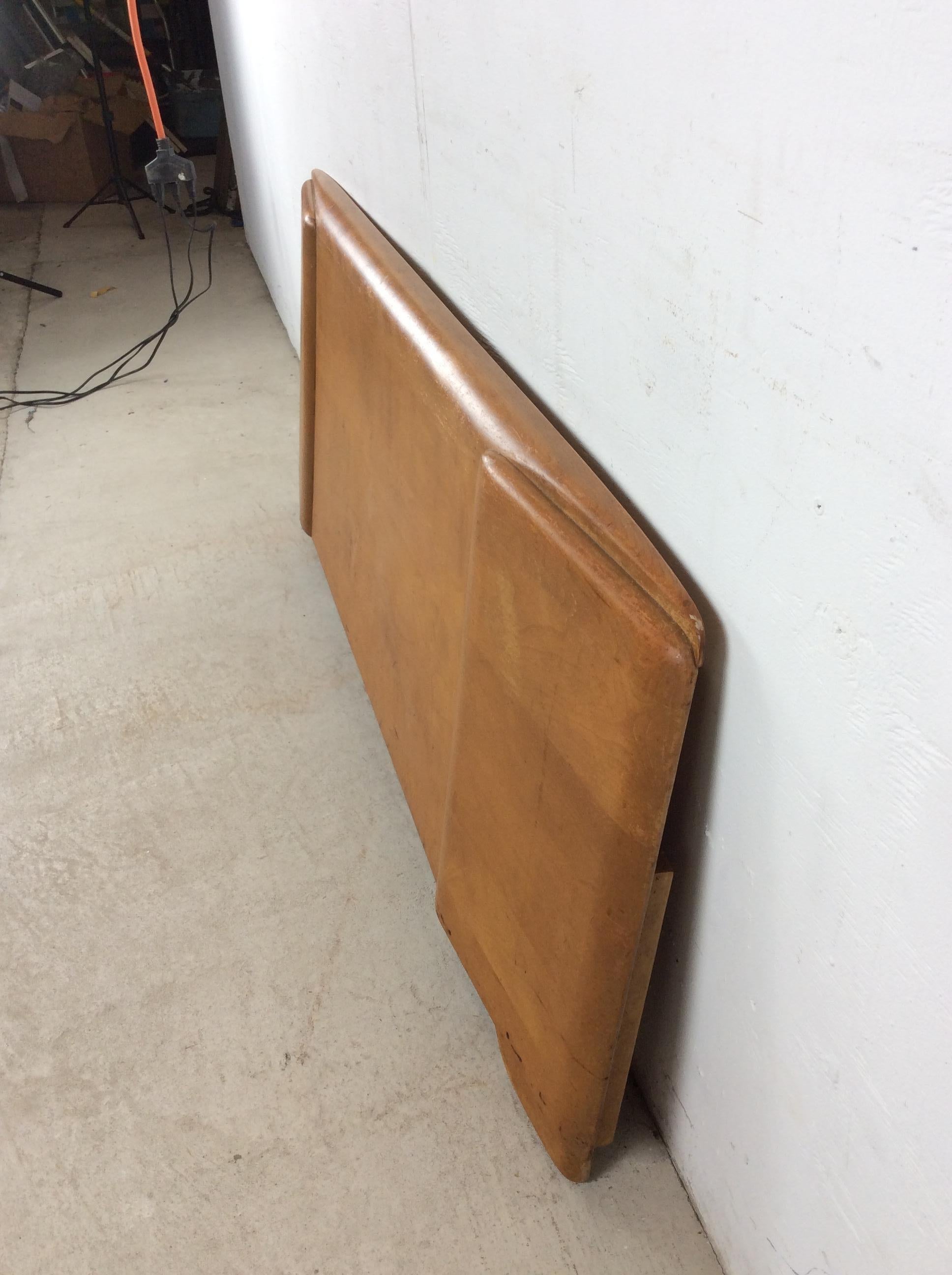 Tête et pied de lit modernes du milieu du siècle par Heywood Wakefield en vente 9