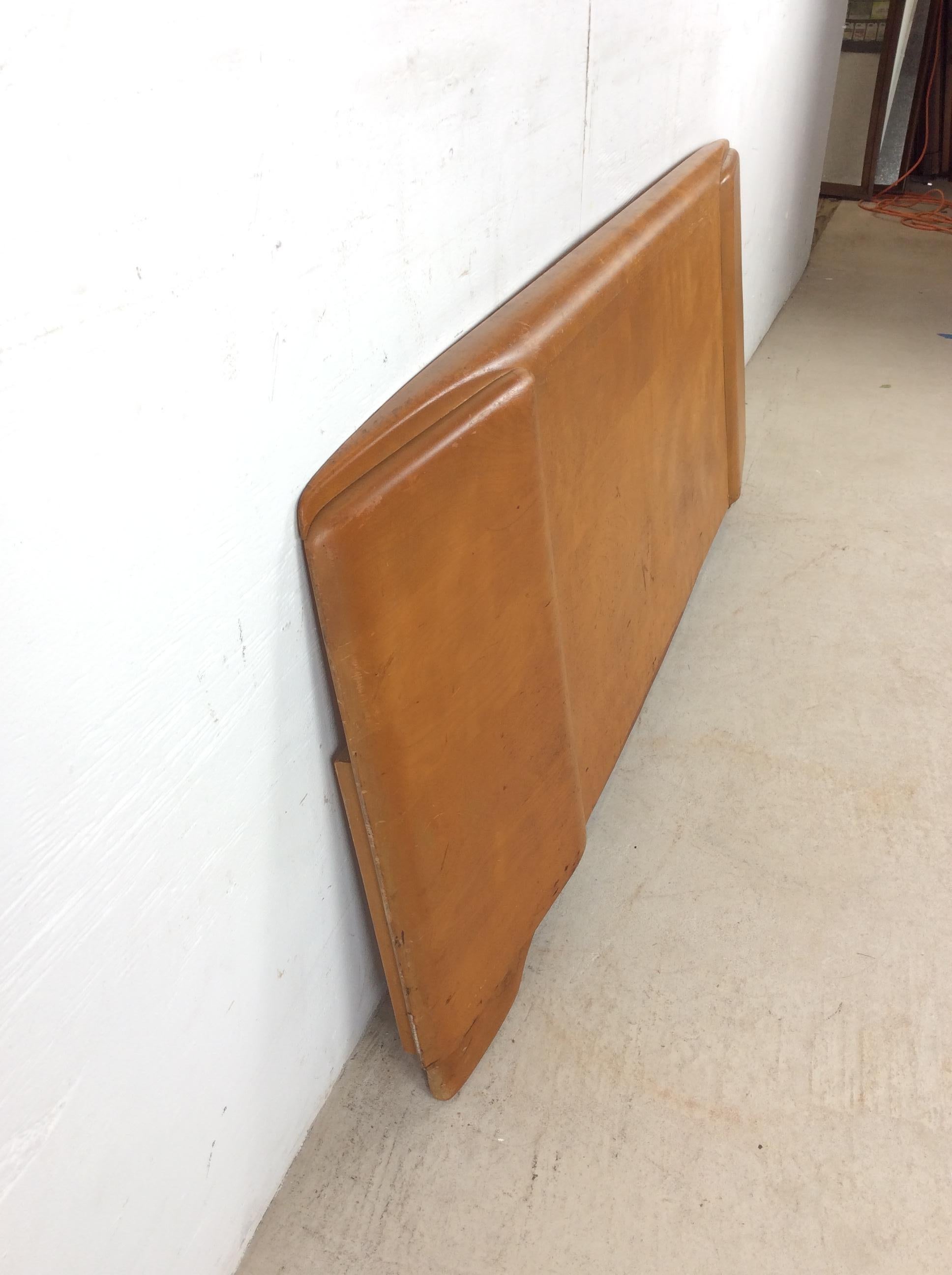 Tête et pied de lit modernes du milieu du siècle par Heywood Wakefield en vente 10