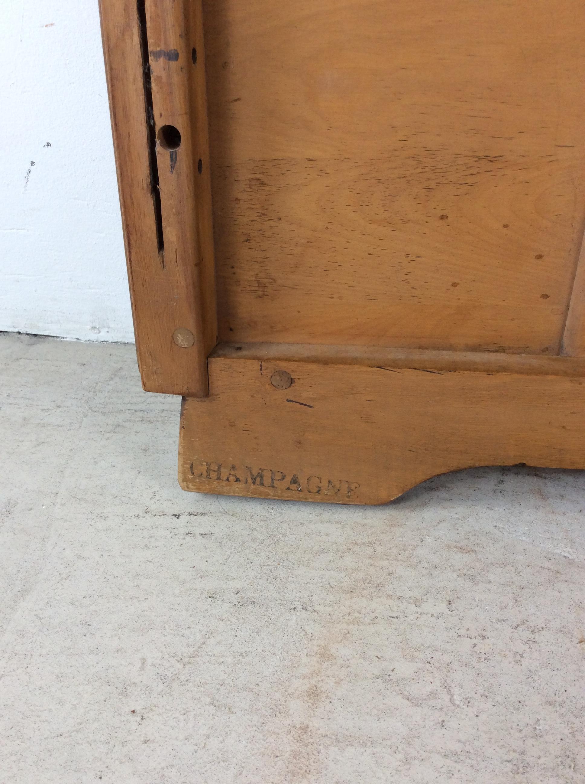 Tête et pied de lit modernes du milieu du siècle par Heywood Wakefield en vente 13