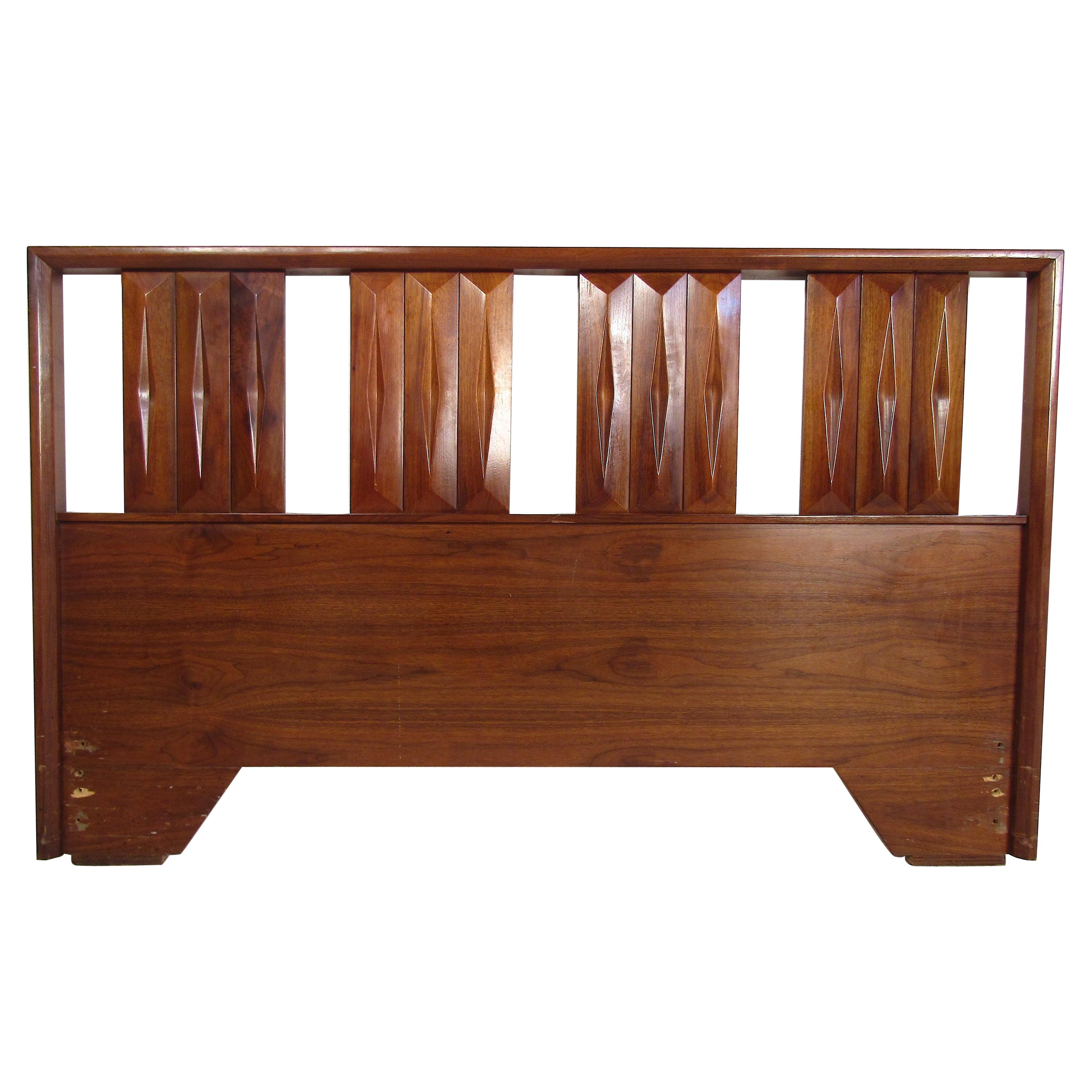 Mid Century Sculpted Headboard by Thomasville at 1stdibs