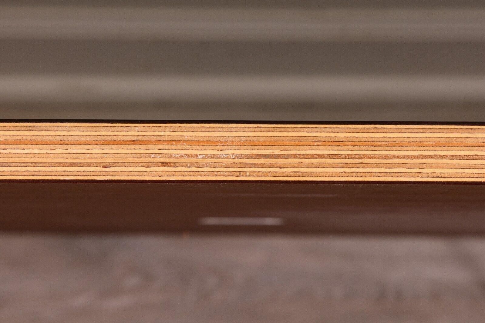 Wood Mid-Century Modern Herman Miller Eames Elliptical Surfboard Coffee Table