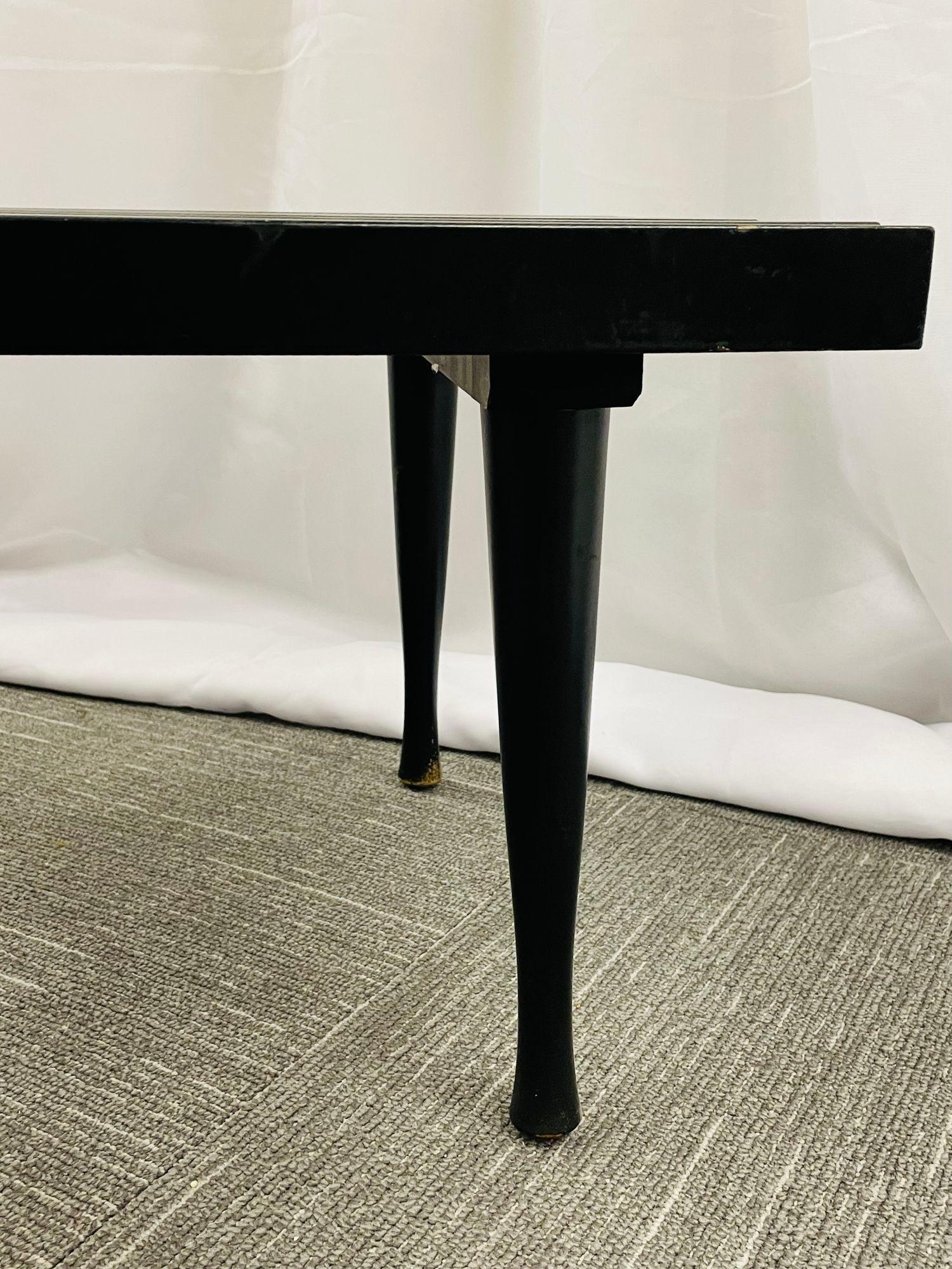 Ottone Tavolino Cocktail Tables in stile George Nelson di Herman Miller, metà secolo, panchina in vendita