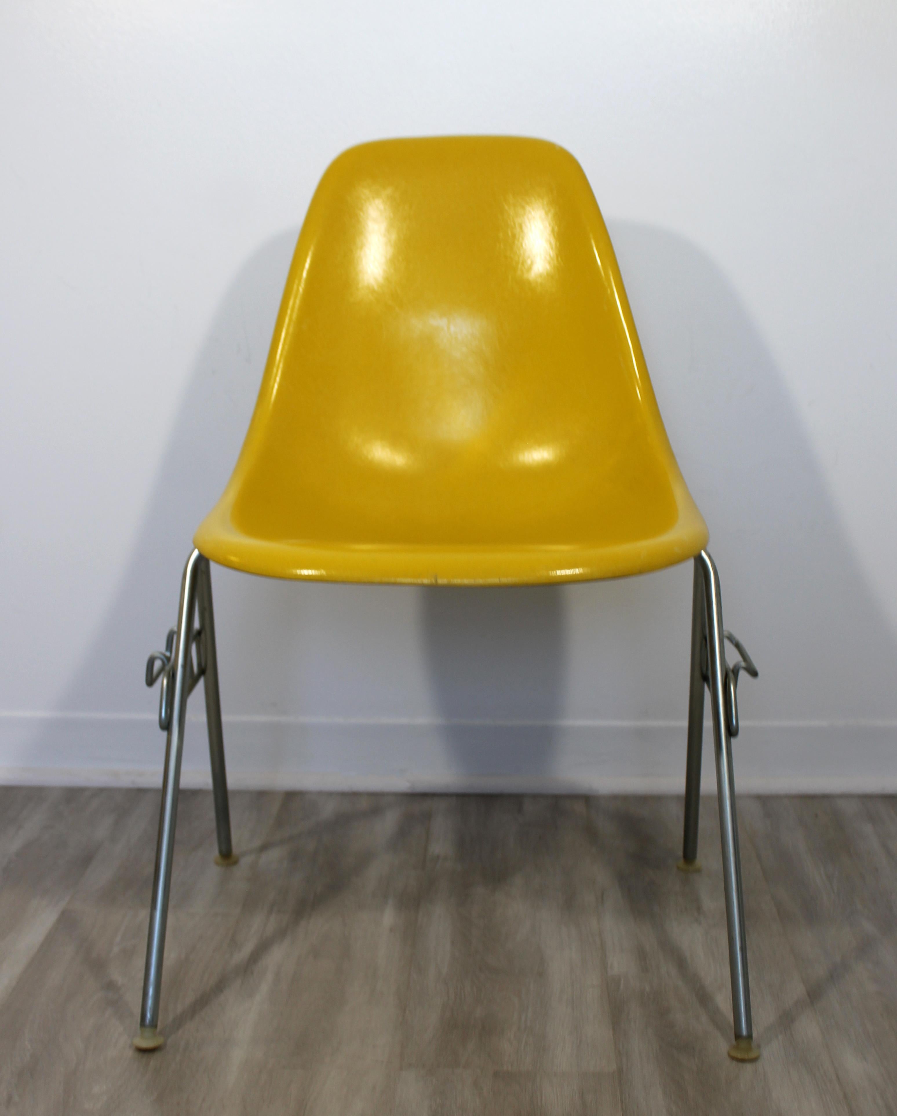 herman miller yellow chair