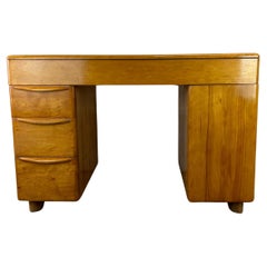 Used Mid Century Modern Heywood Wakefield 3 Drawer Writing Desk