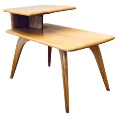 Mid-Century Modern Heywood-Wakefield Birch Maple Step Table