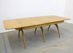 Mid-Century Modern Heywood Wakefield Butterfly Extendable Drop-Leaf Dining Table