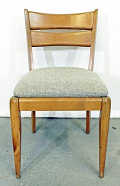 Mid-Century Modern Heywood Wakefield 'Cat's Eye' Champagne Dining Chair M151