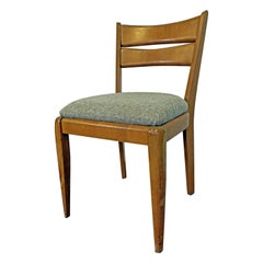 Mid-Century Modern Heywood Wakefield 'Cat's Eye' Champagne Dining Chair M151