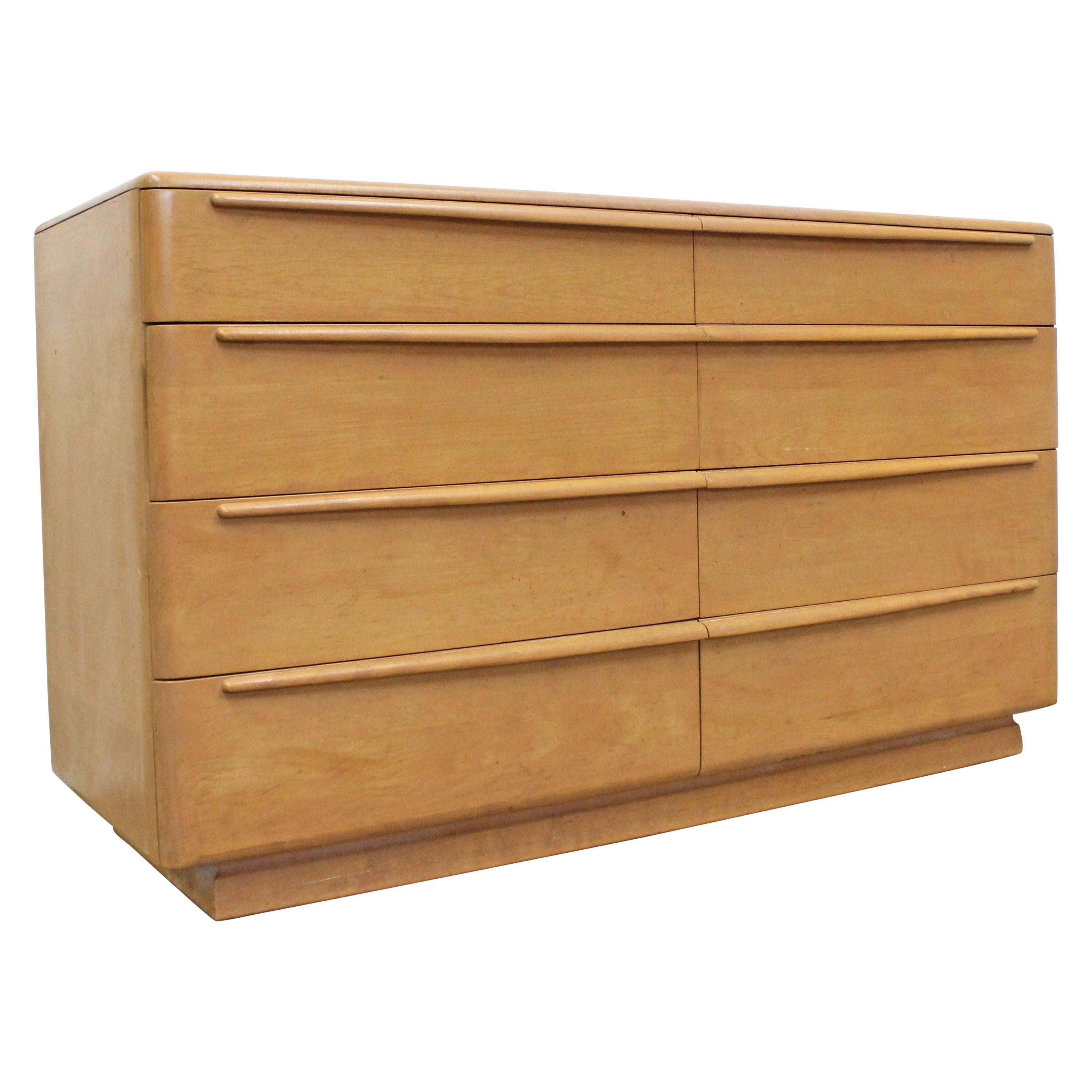 MidCentury Modern Heywood Wakefield Champagne Credenza Dresser at 1stDibs