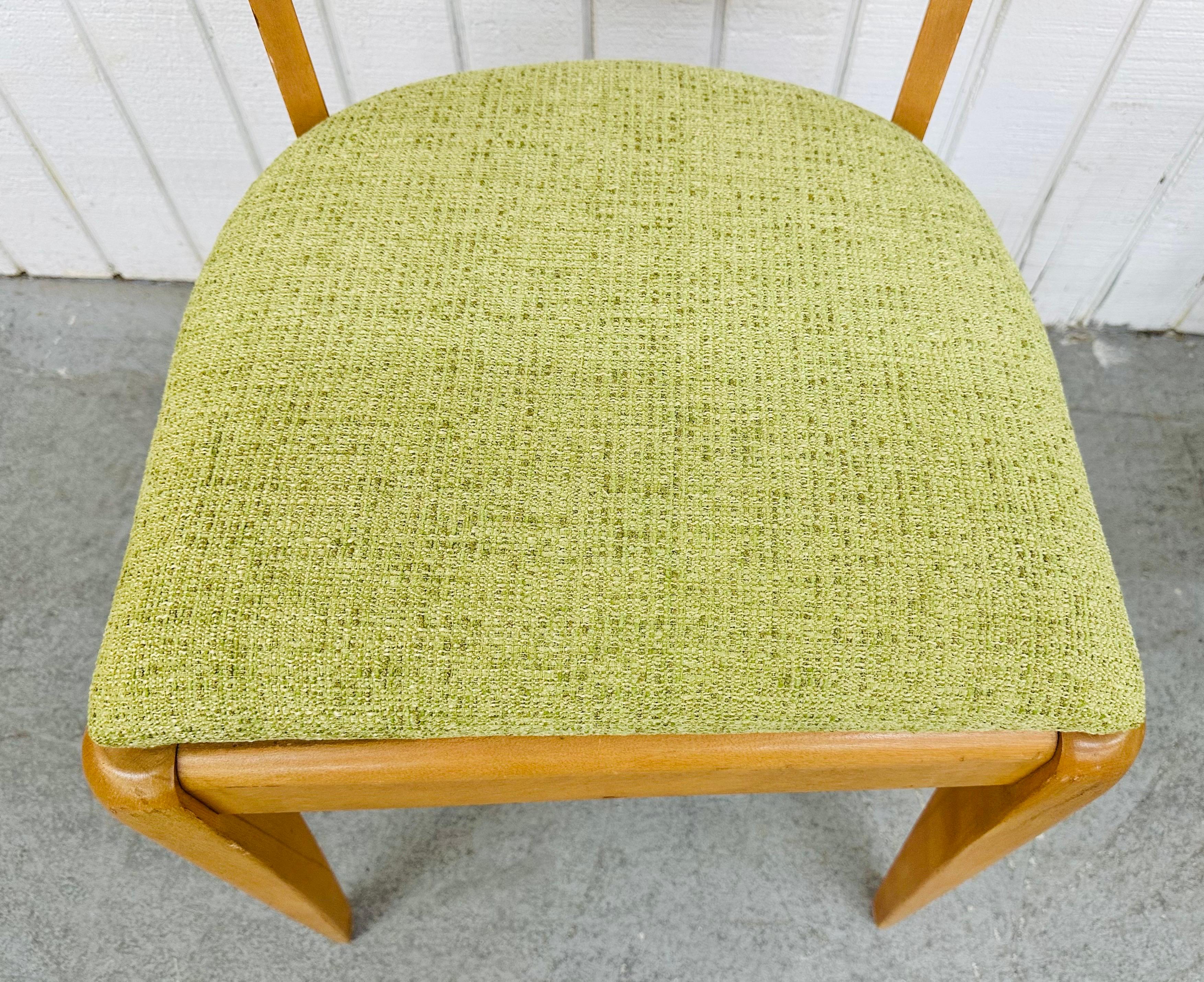 Mid-Century Modern Heywood Wakefield Champagne Dining Chairs - Set of 4 1