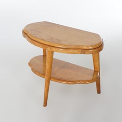 Mid-Century Modern Heywood Wakefield Champagne Side Table C1950