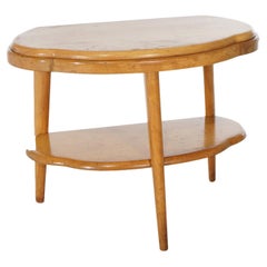 Mid-Century Modern Heywood Wakefield Champagne Side Table C1950