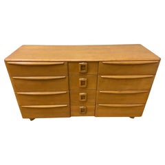 Mid-Century Modern Heywood Wakefield Champagne Twelve Drawer Dresser Chest