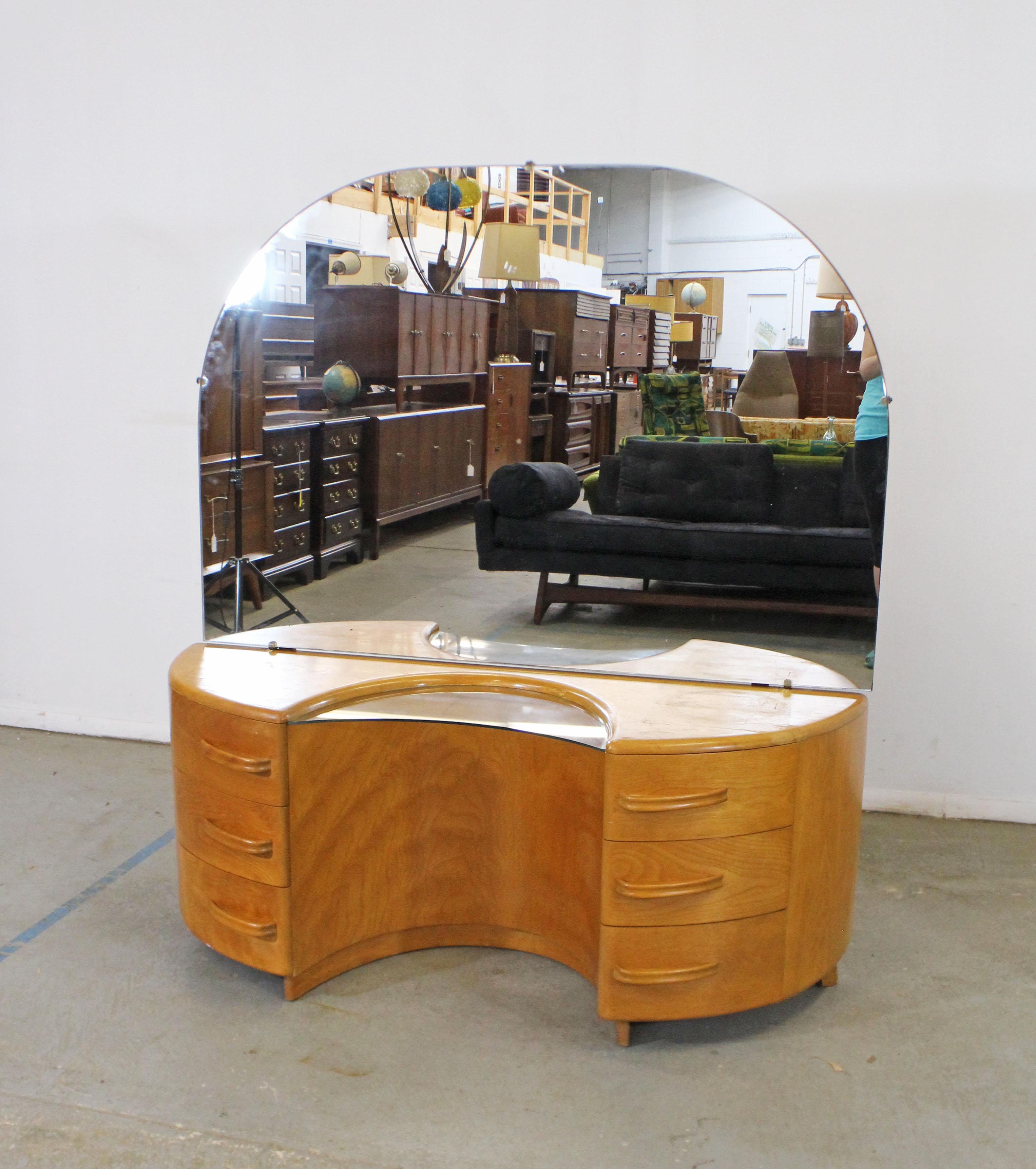heywood wakefield vanity with mirror