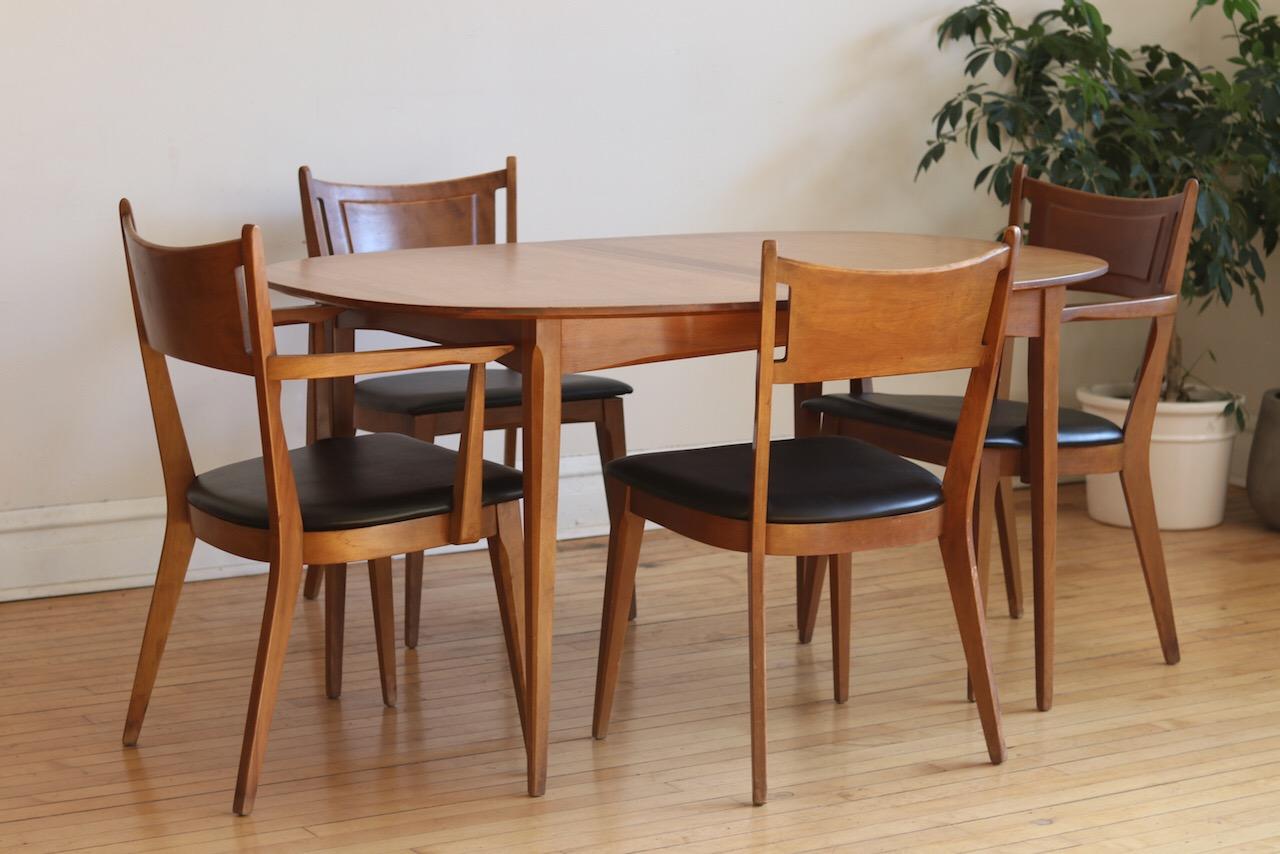 Mid-Century Modern Heywood Wakefield Dining Set 10