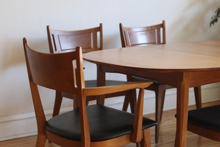 MidCentury Modern Heywood Wakefield Dining Set For Sale at 1stDibs