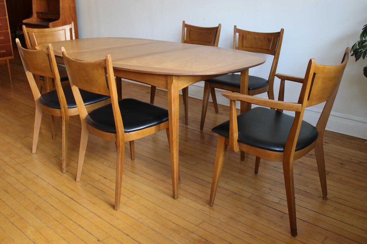 Mid-Century Modern Heywood Wakefield Dining Set 3