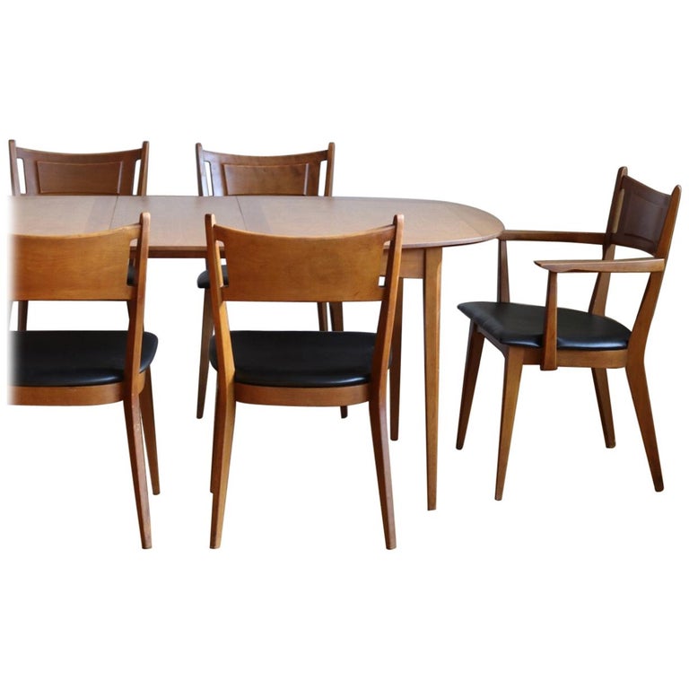 MidCentury Modern Heywood Wakefield Dining Set For Sale at 1stDibs