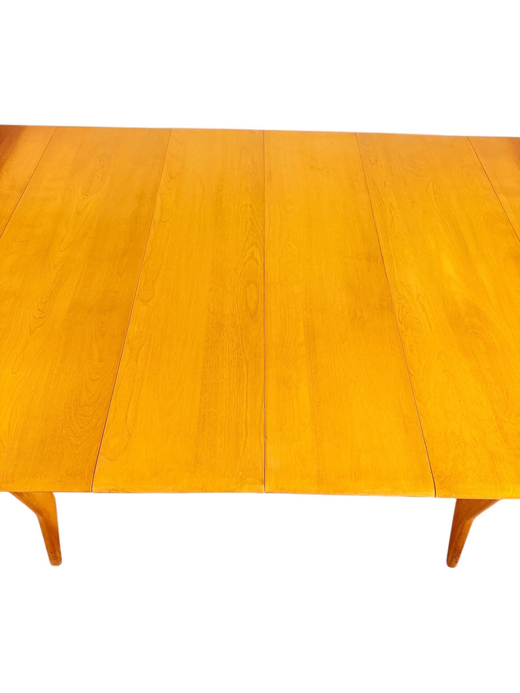 20ième siècle Table de salle à manger à abattant Heywood Wakefield Modernity en vente