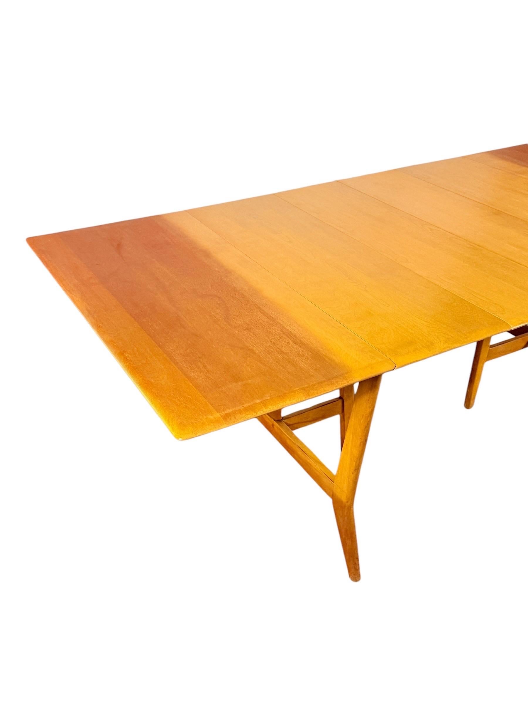 Table de salle à manger à abattant Heywood Wakefield Modernity en vente 1
