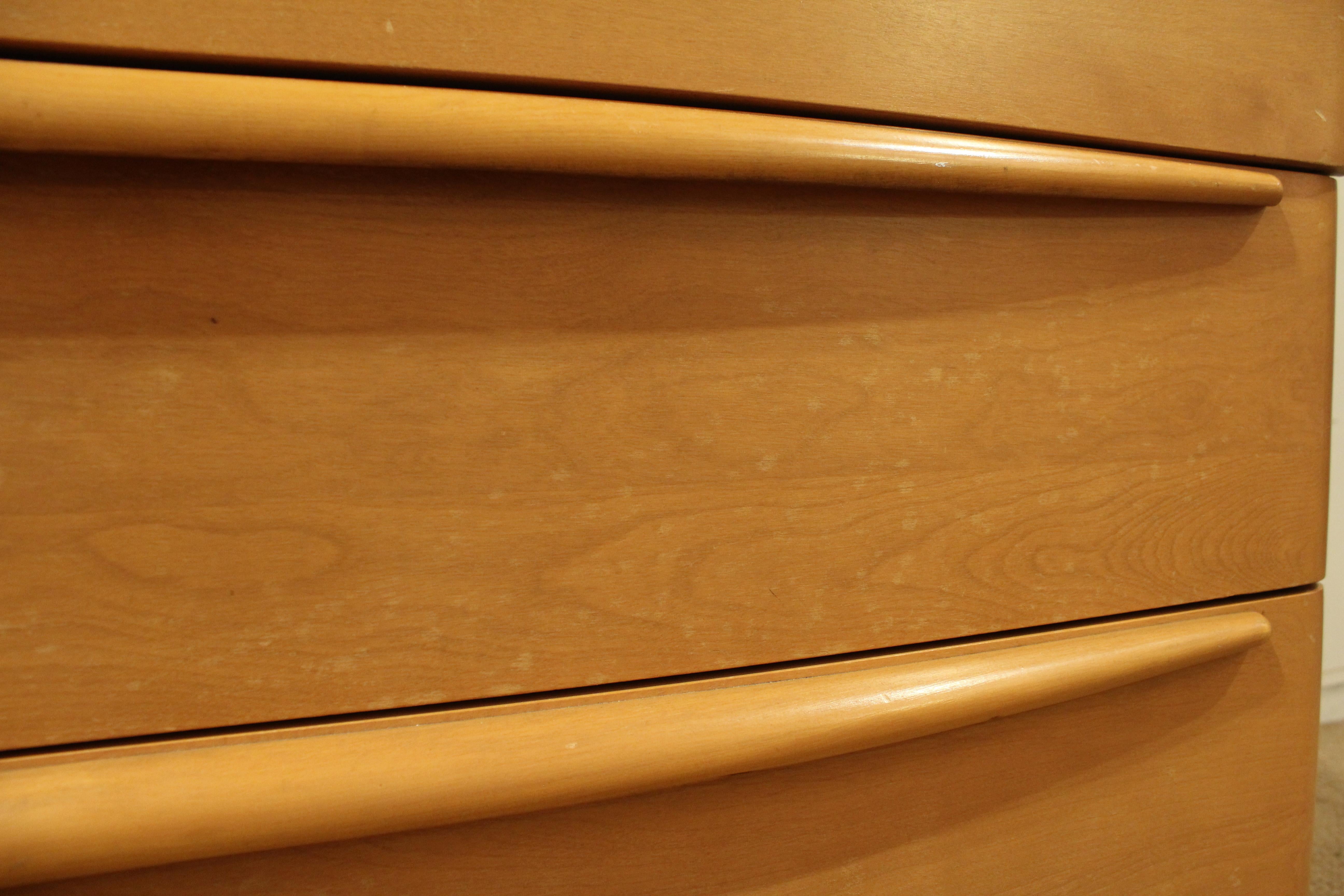 Mid-Century Modern Heywood Wakefield Encore Champagne Bachelor Chest 4