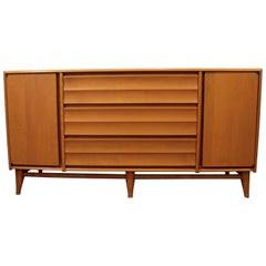 Mid-Century Modern Heywood Wakefield Harmonische Champagner Kredenz M998