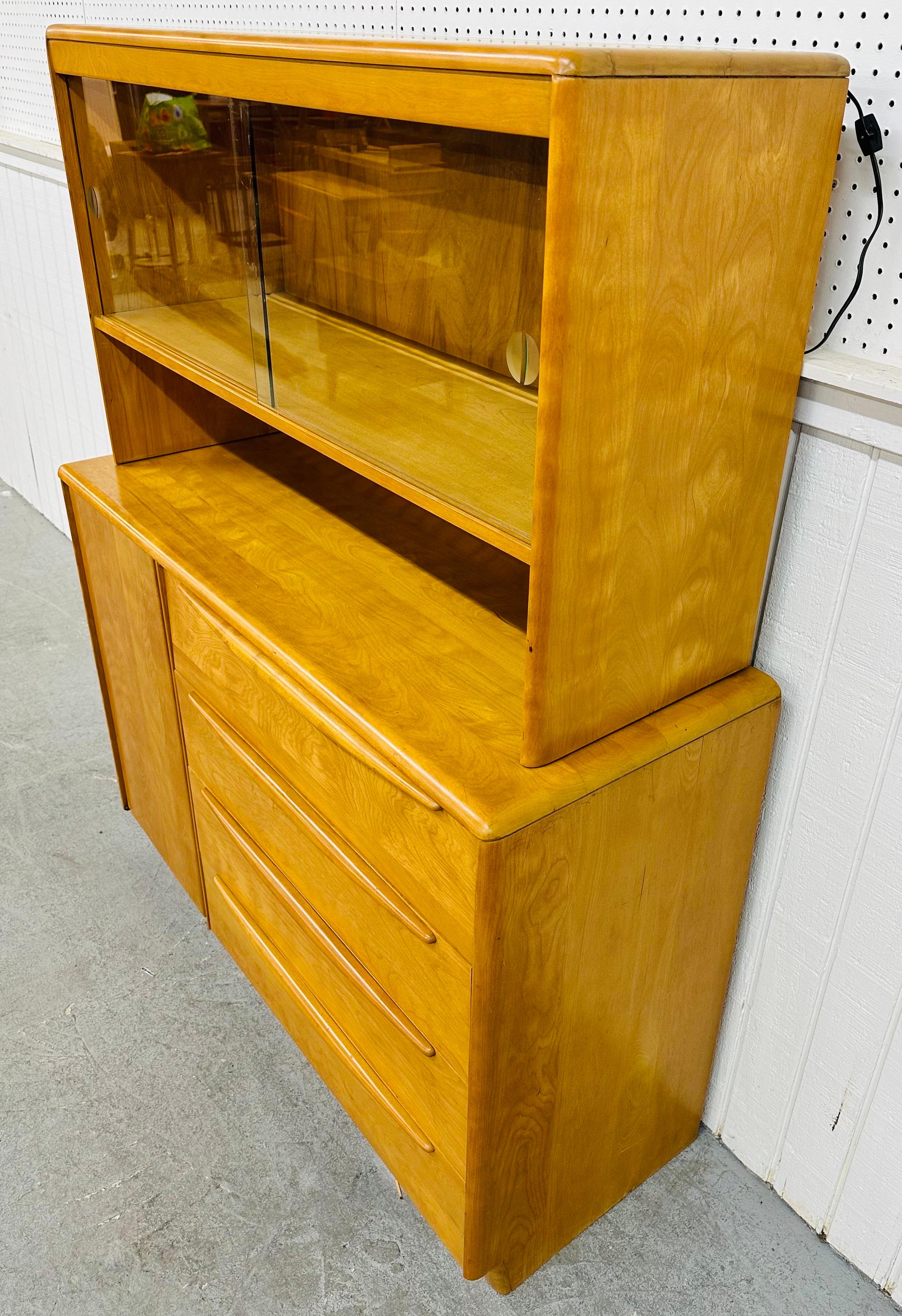 20th Century Mid-Century Modern Heywood Wakefield Hutch
