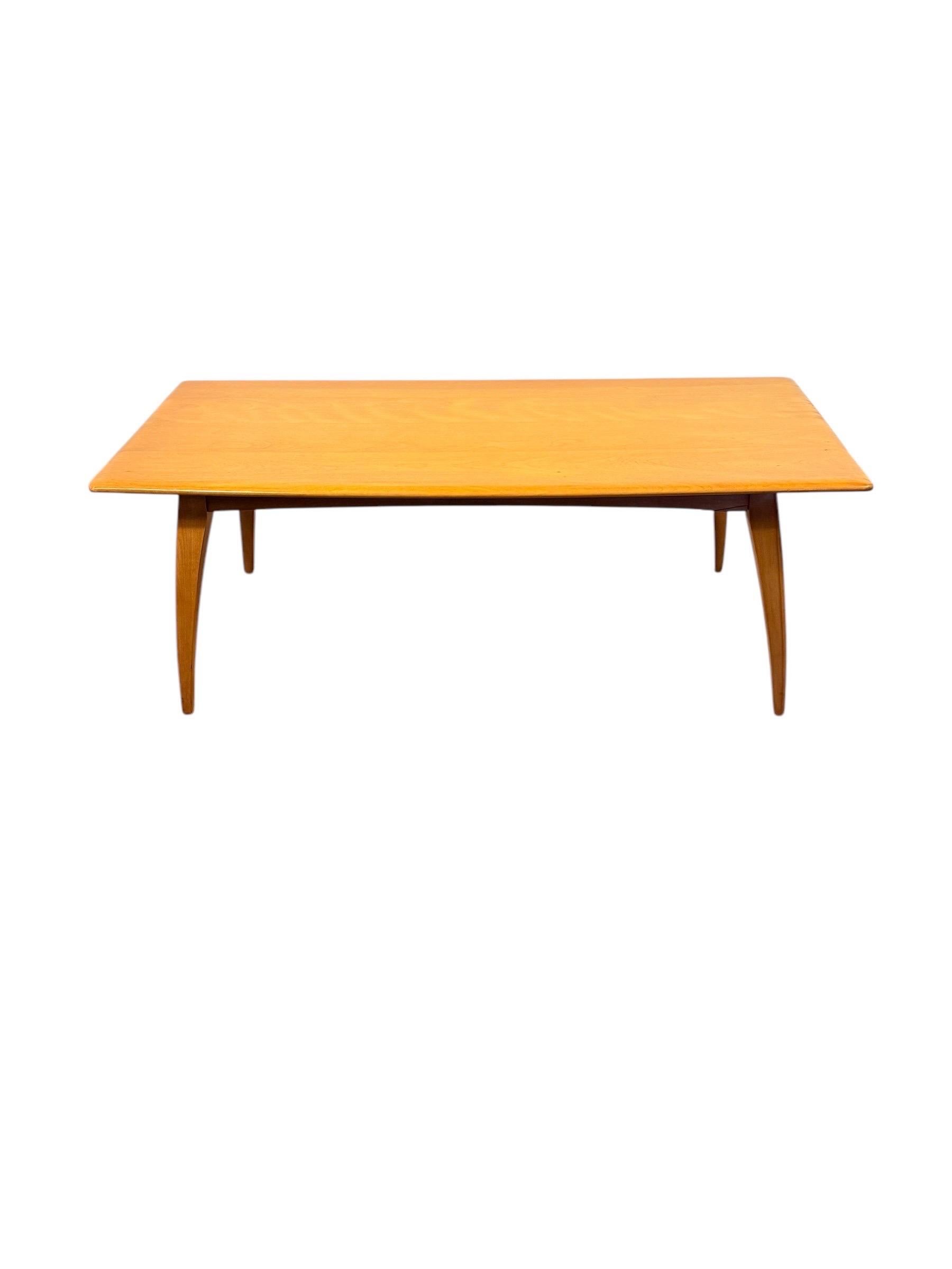 Table basse en érable de The Moderns Modernity - Finition blé en vente 1