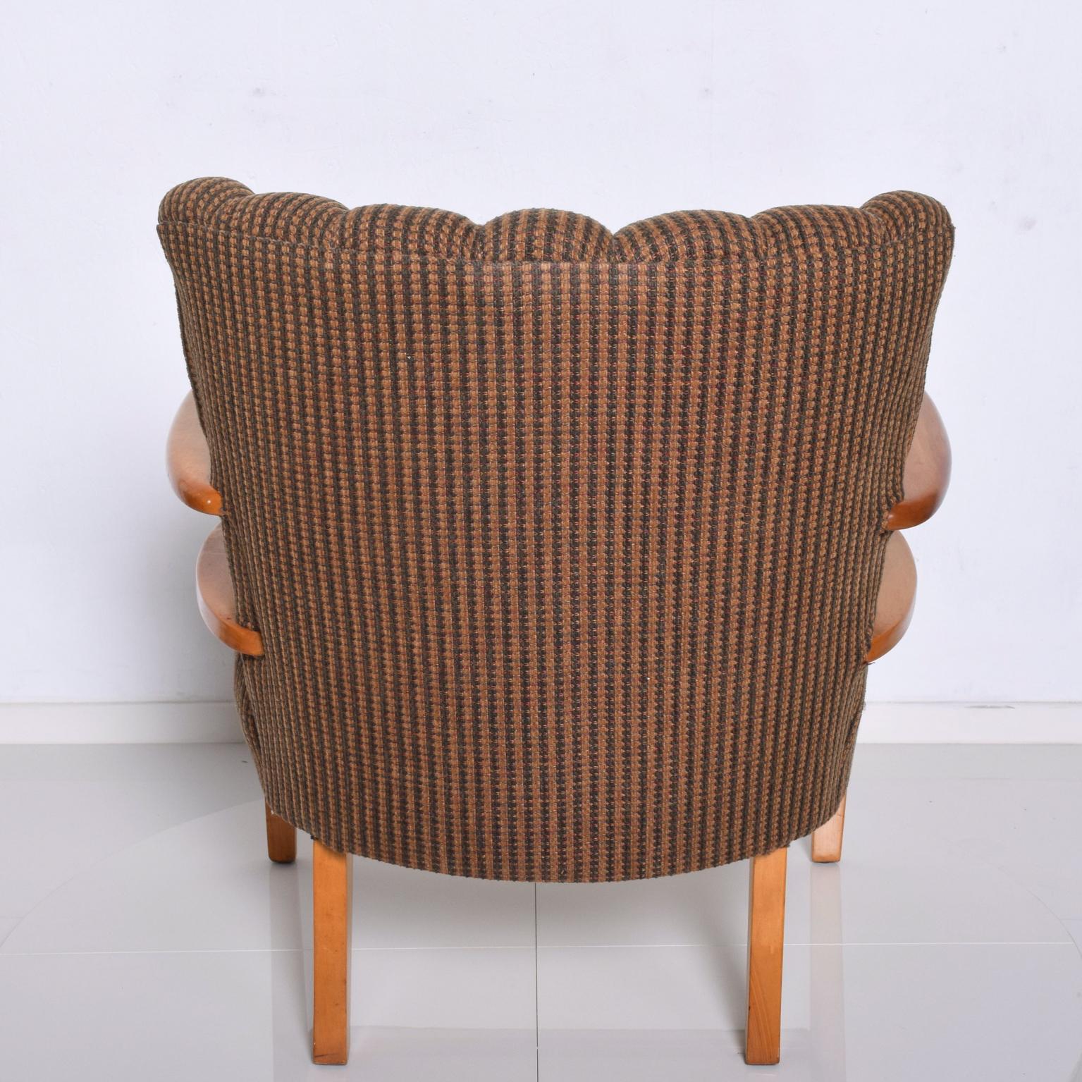 Mid-20th Century Mid-Century Modern Heywood Wakefield Maple Lounge Chair, 1950s