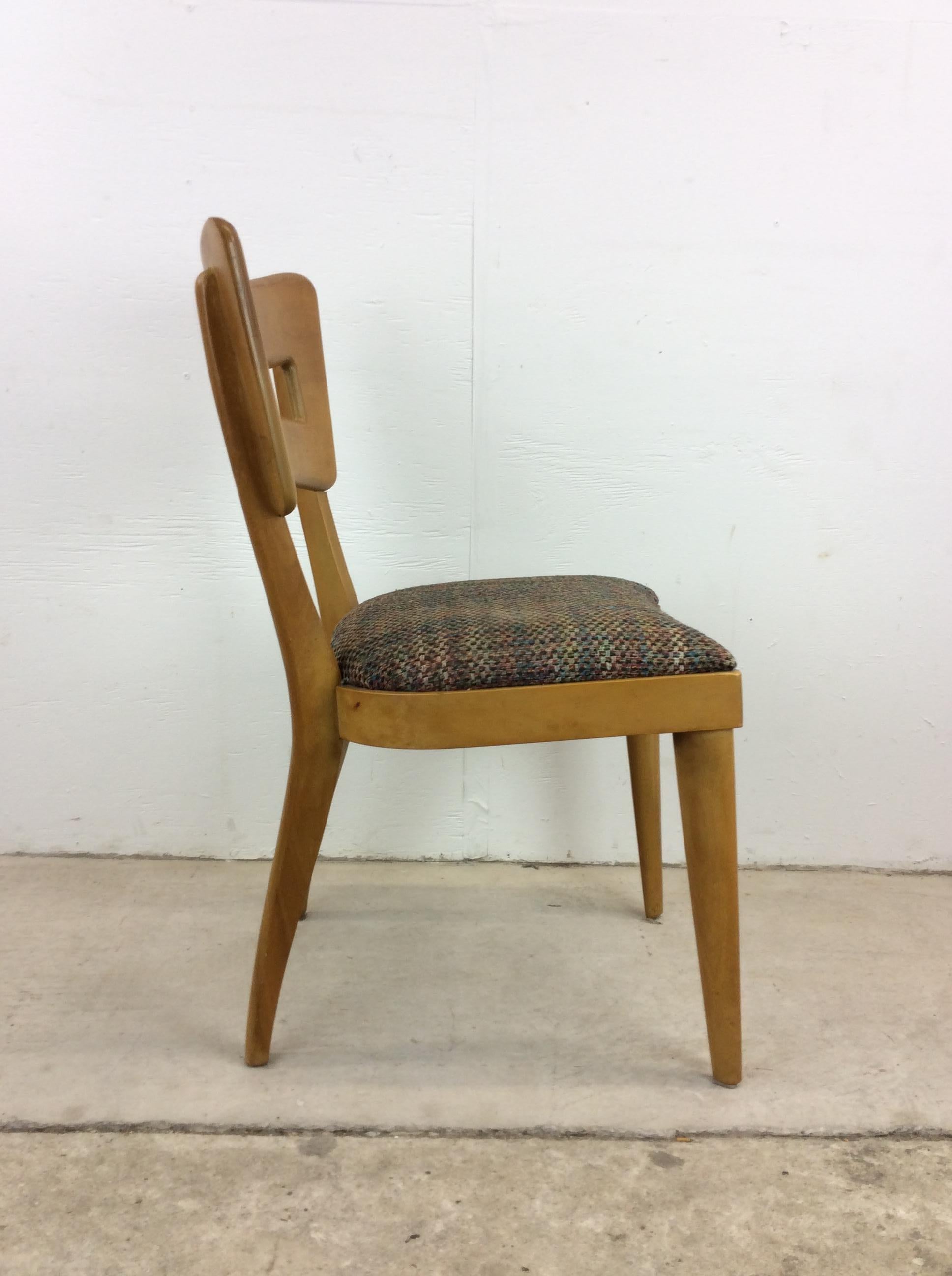 Mid Century Modern Heywood Wakefield Side Chair im Angebot 3