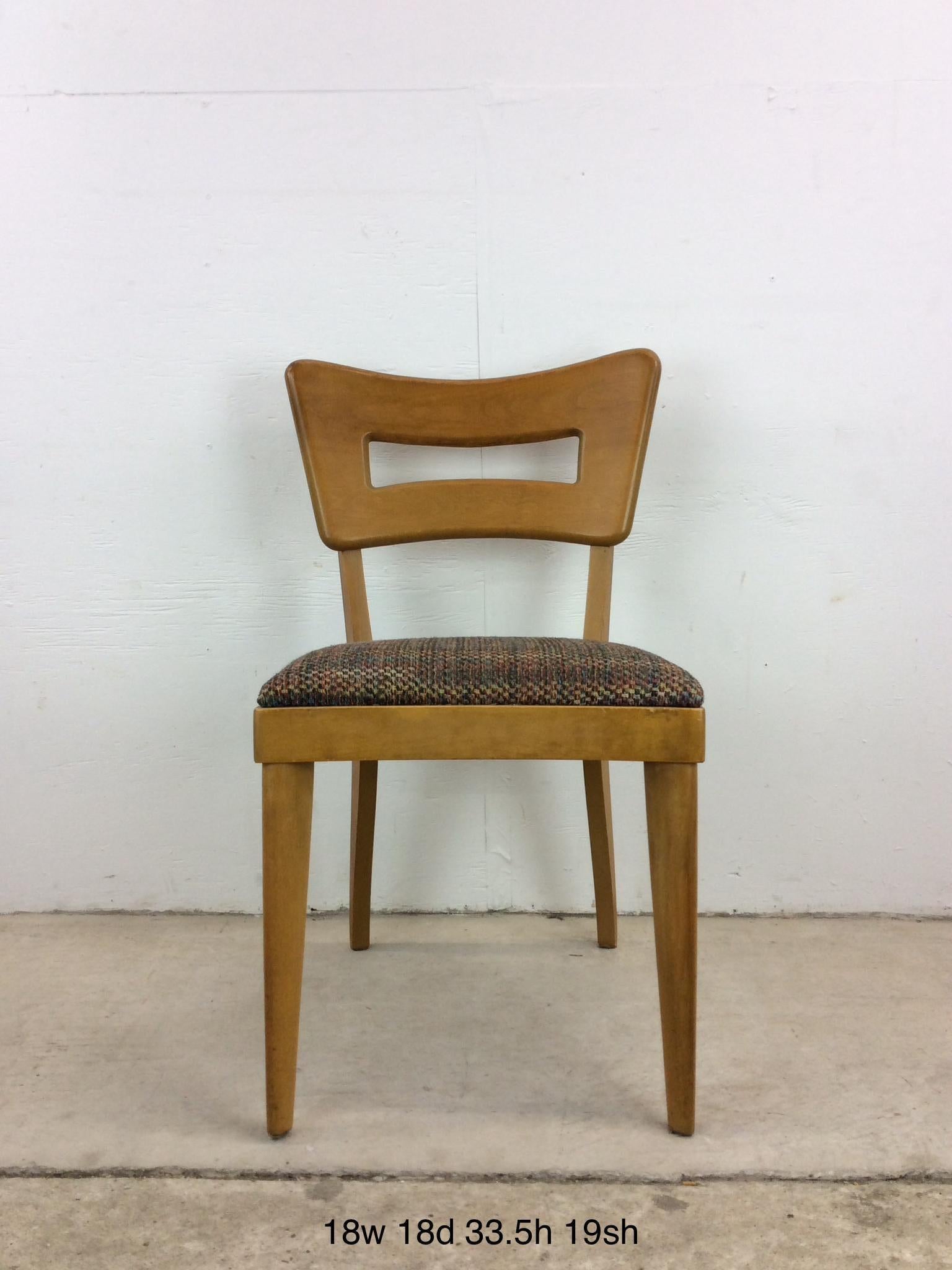 Mid Century Modern Heywood Wakefield Side Chair im Angebot 8