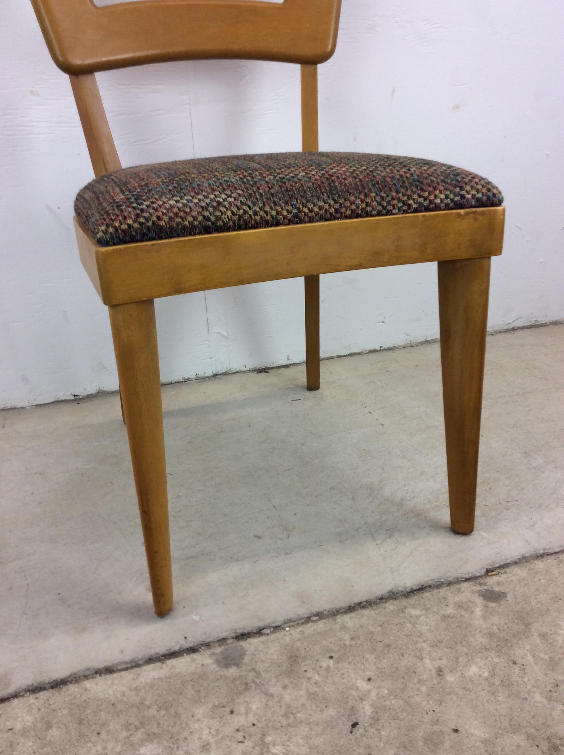 American Mid Century Modern Heywood Wakefield Side Chair For Sale