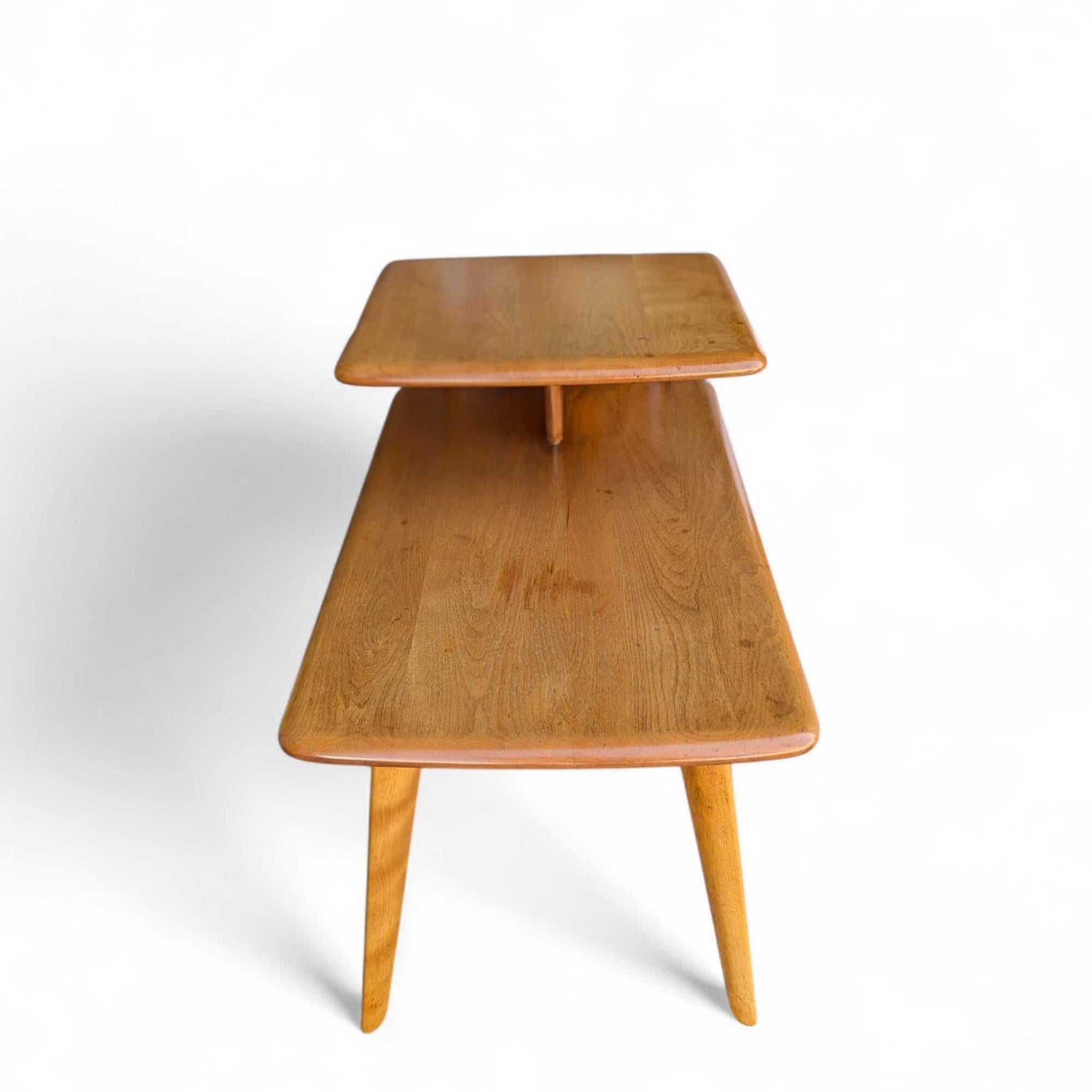 Table d'appoint Heywood Wakefield Blonde Birch M1527G en vente 10