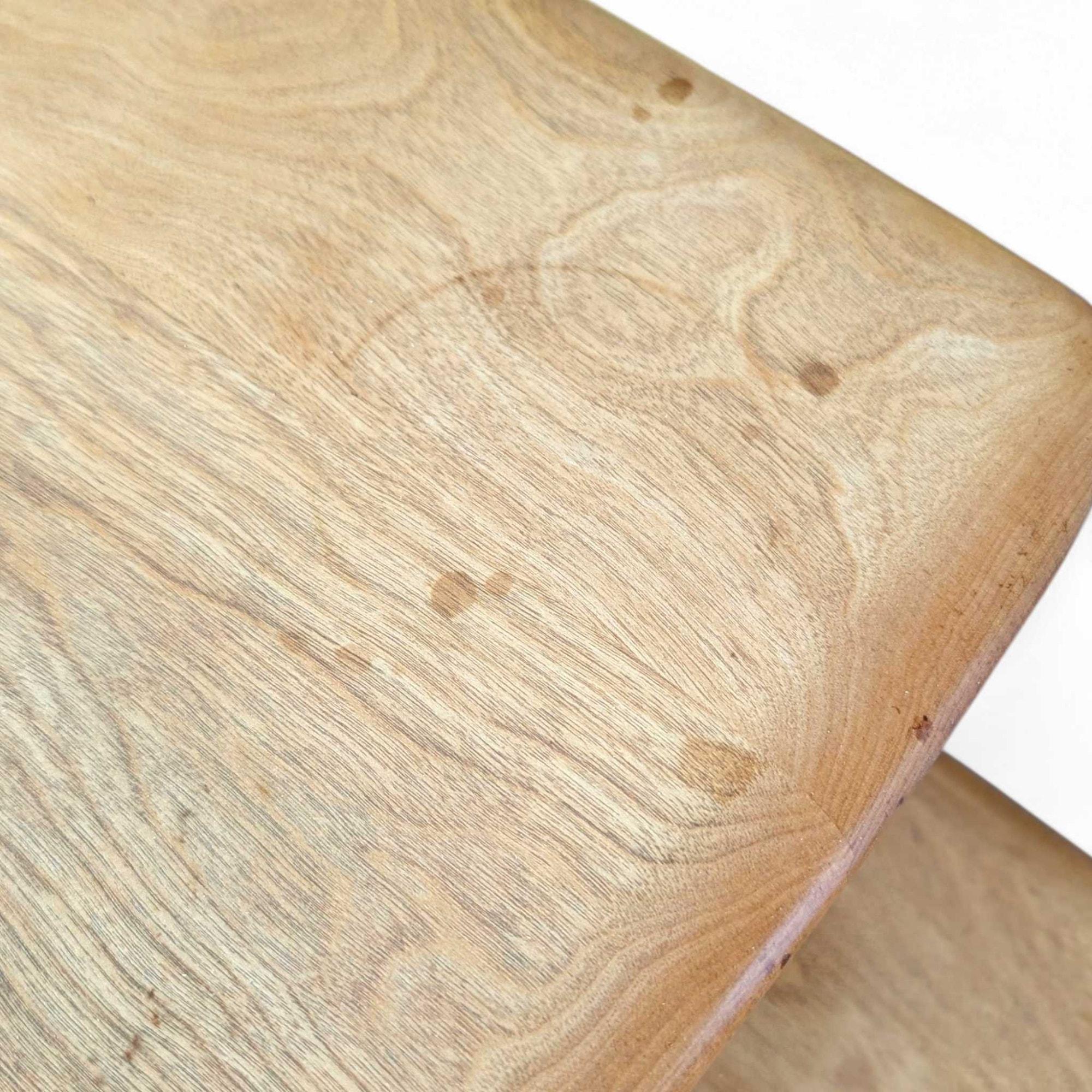 Table d'appoint Heywood Wakefield Blonde Birch M1527G Bon état - En vente à Rancho Cucamonga, CA