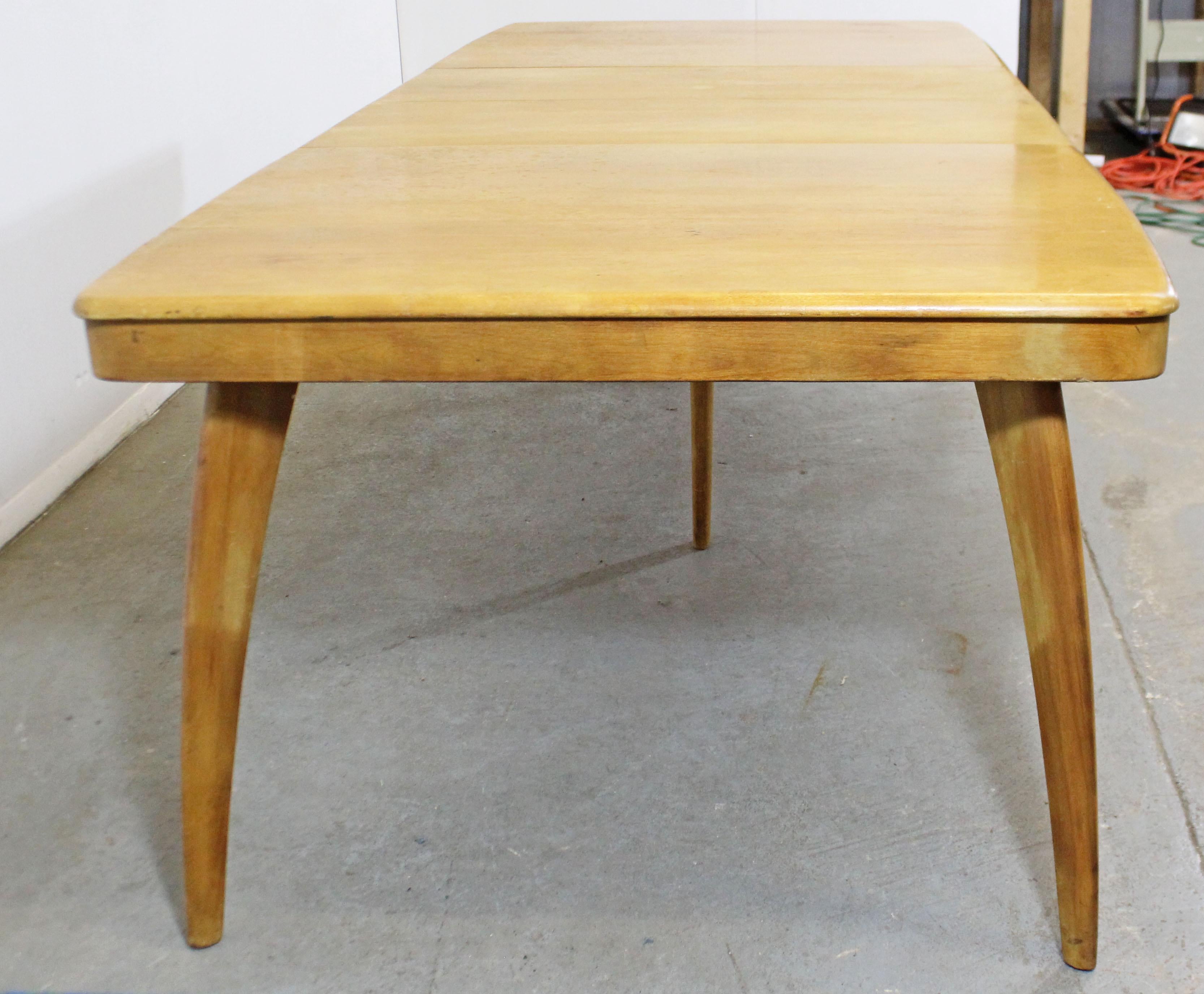 mid century extending dining table