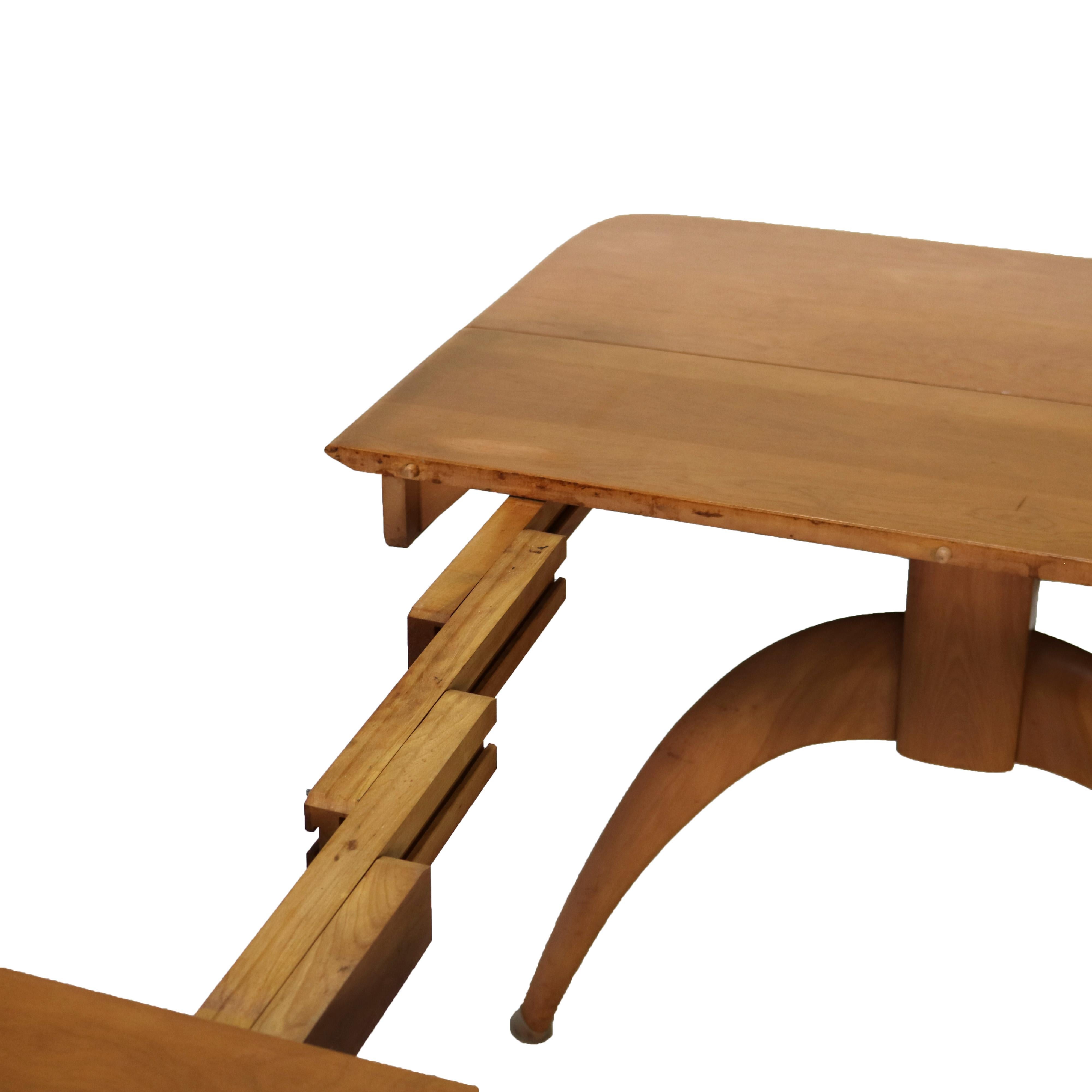 Heywood Wakefield Wishbone ensemble de salle à manger moderne du milieu du siècle dernier en vente 4
